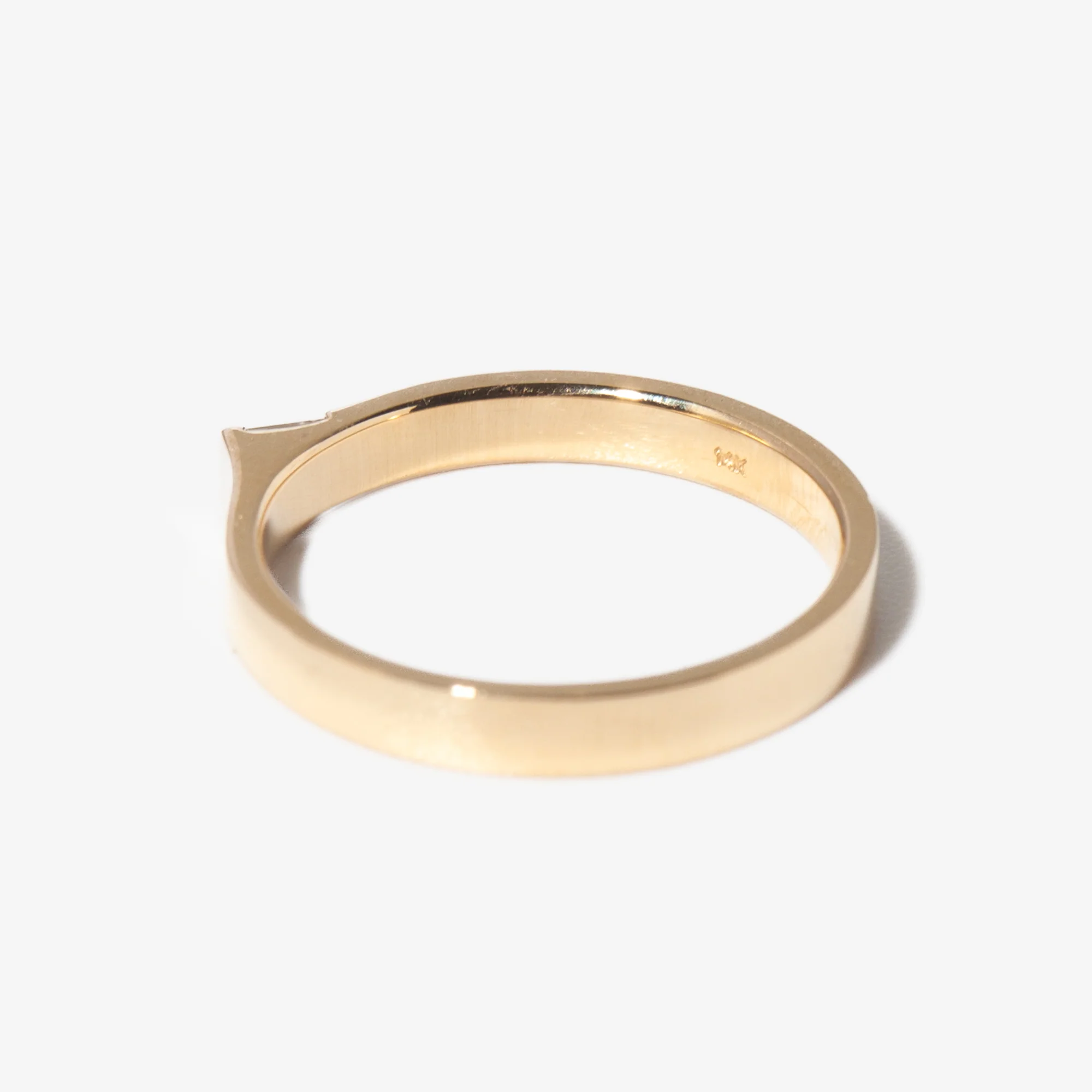 2.5 mm Braga Ring with Diamond - Image 5