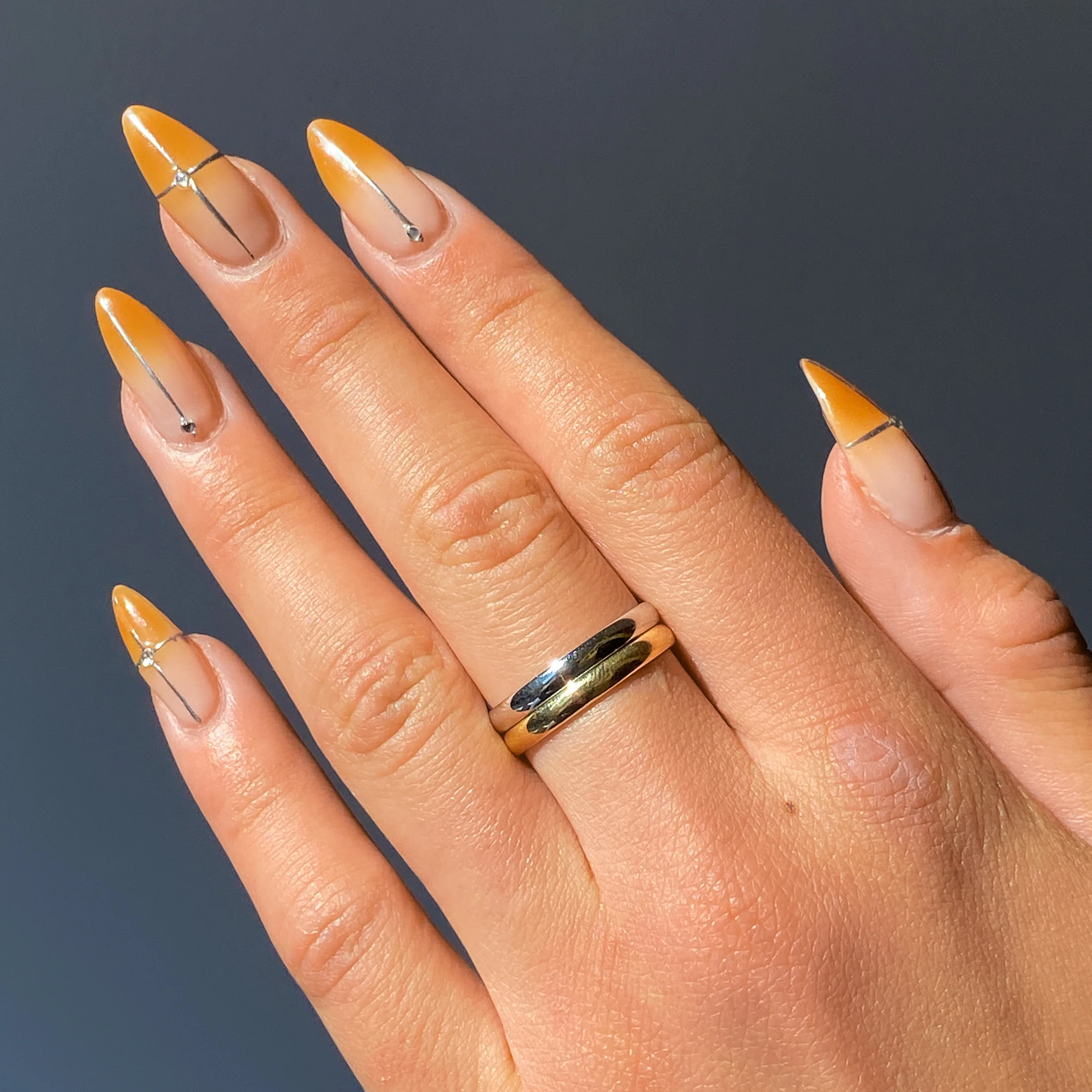 2.5 mm Half Round Stacking Band - Image 2