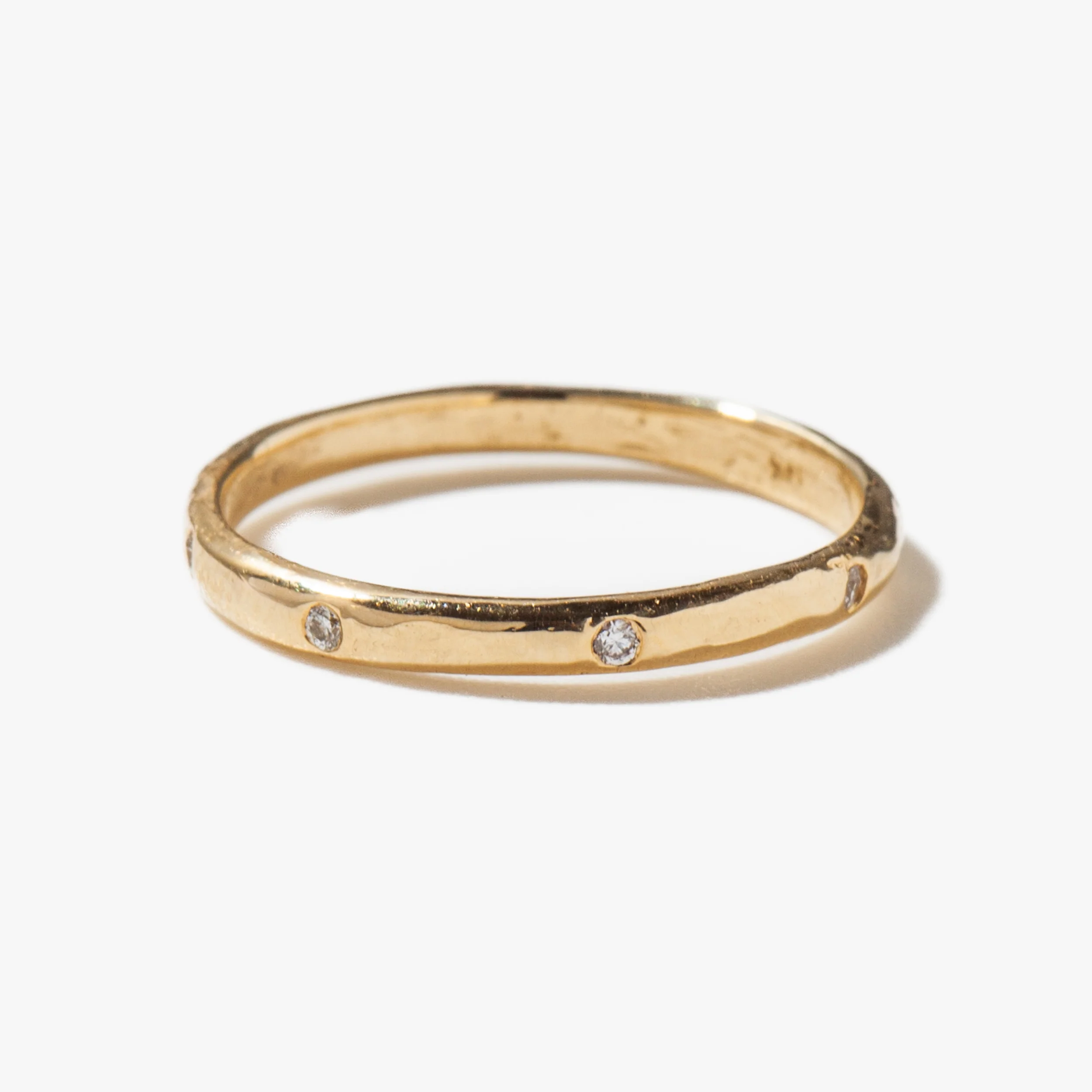 2 mm Diamond Vega Ring