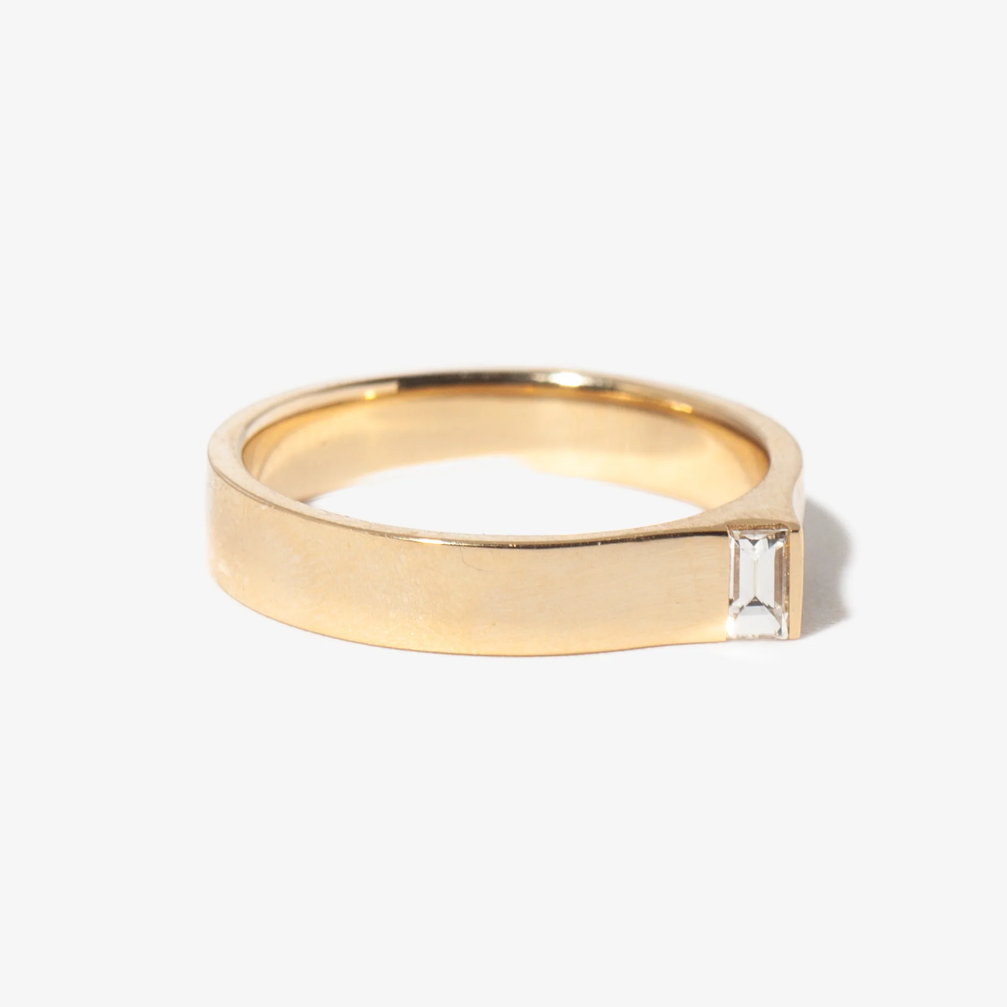 4.0 mm Braga Ring with Diamond