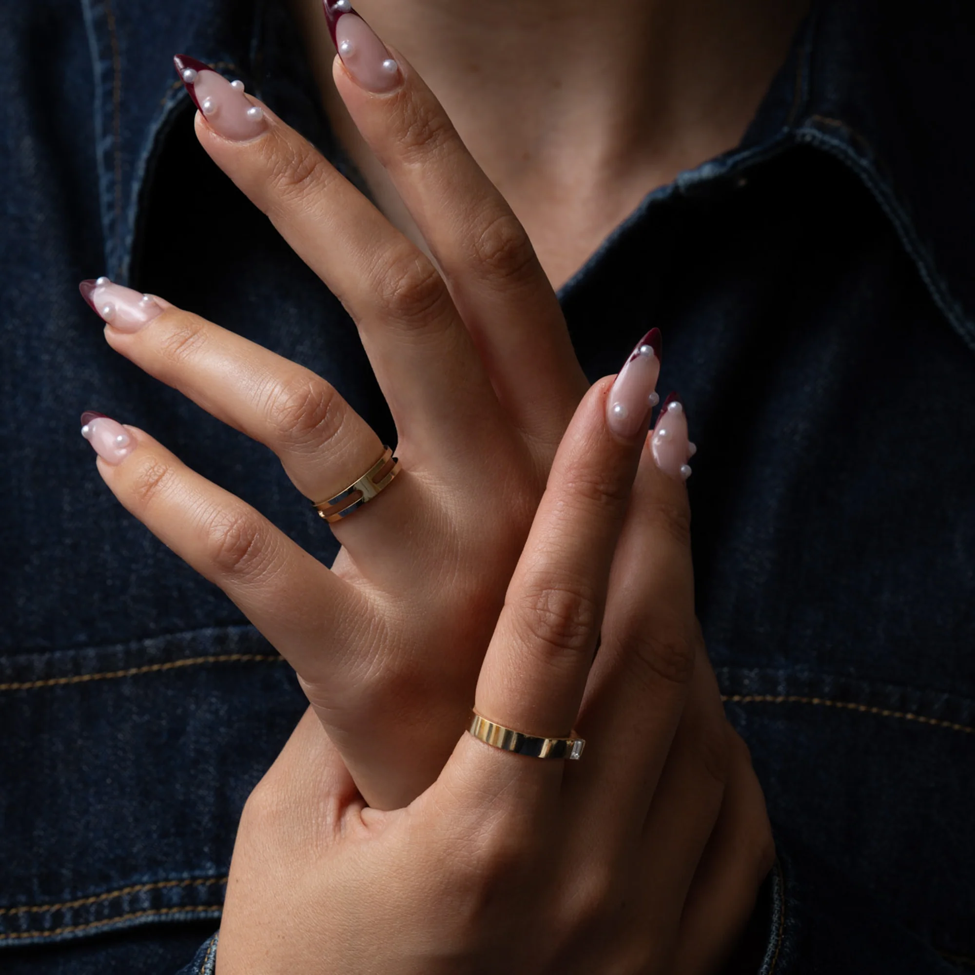 4.0 mm Braga Ring with Diamond - Image 2