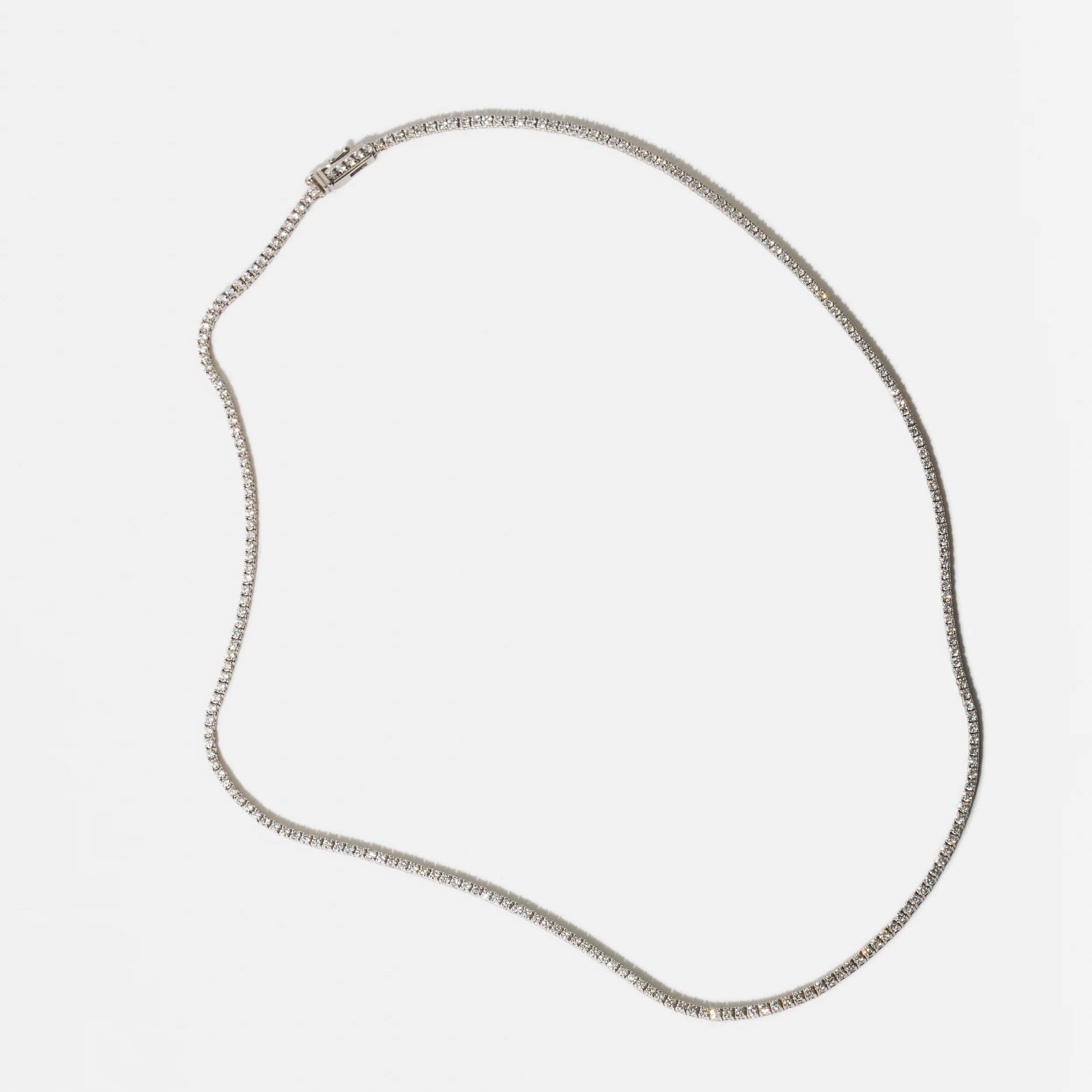 4.3 tcw Classic Tennis Necklace