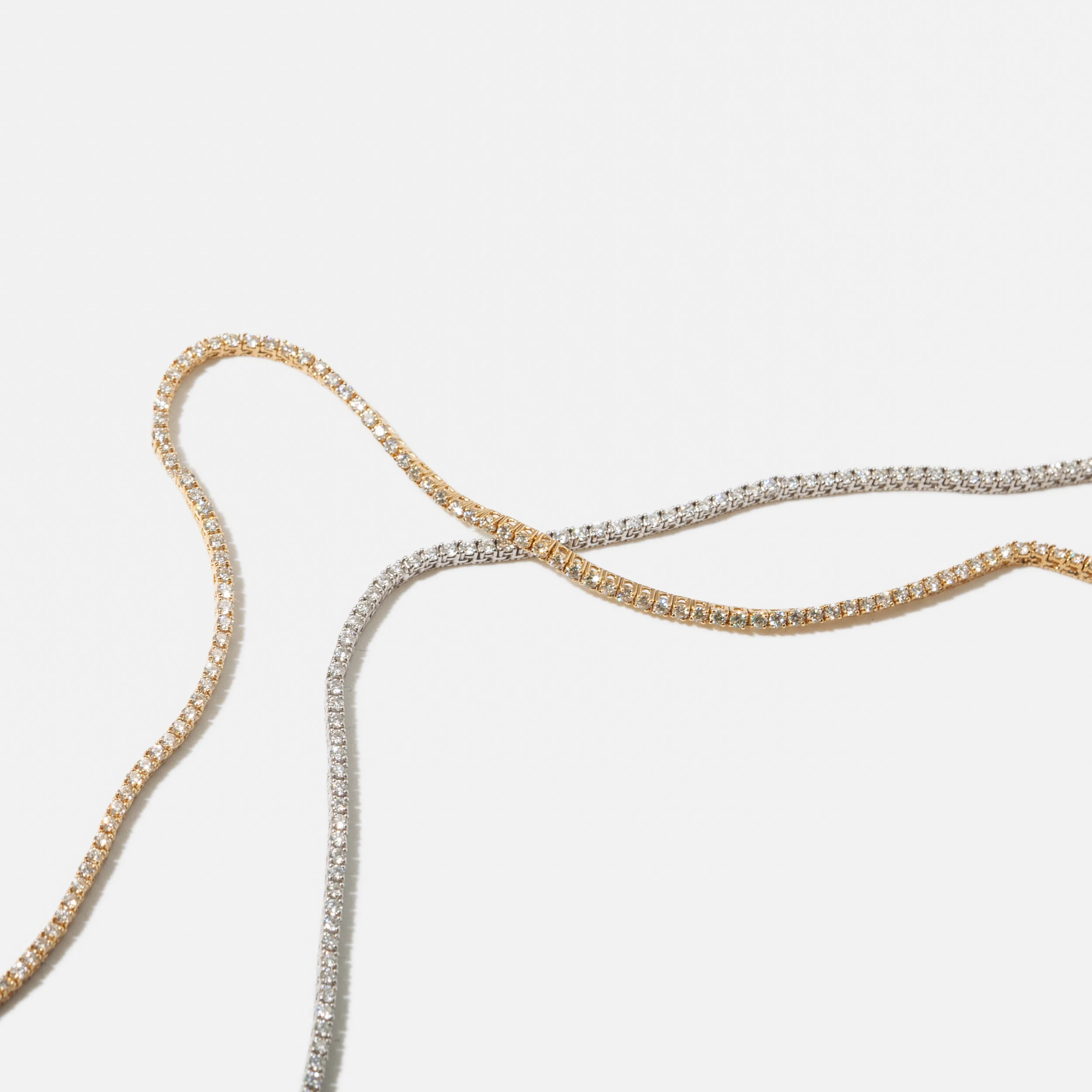 4.3 tcw Classic Tennis Necklace - Image 2