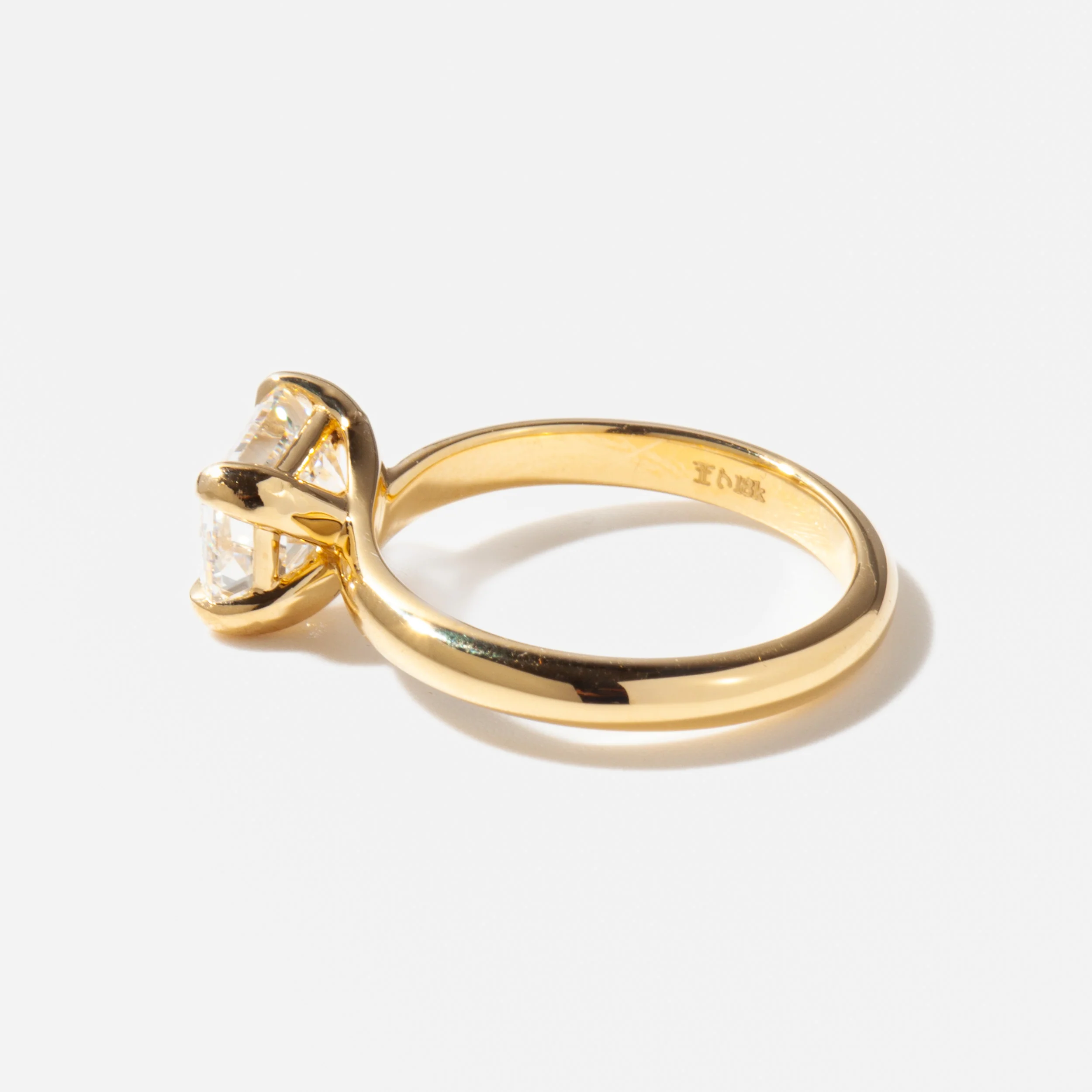 Aerie Emerald-Cut Diamond Solitaire - Image 4