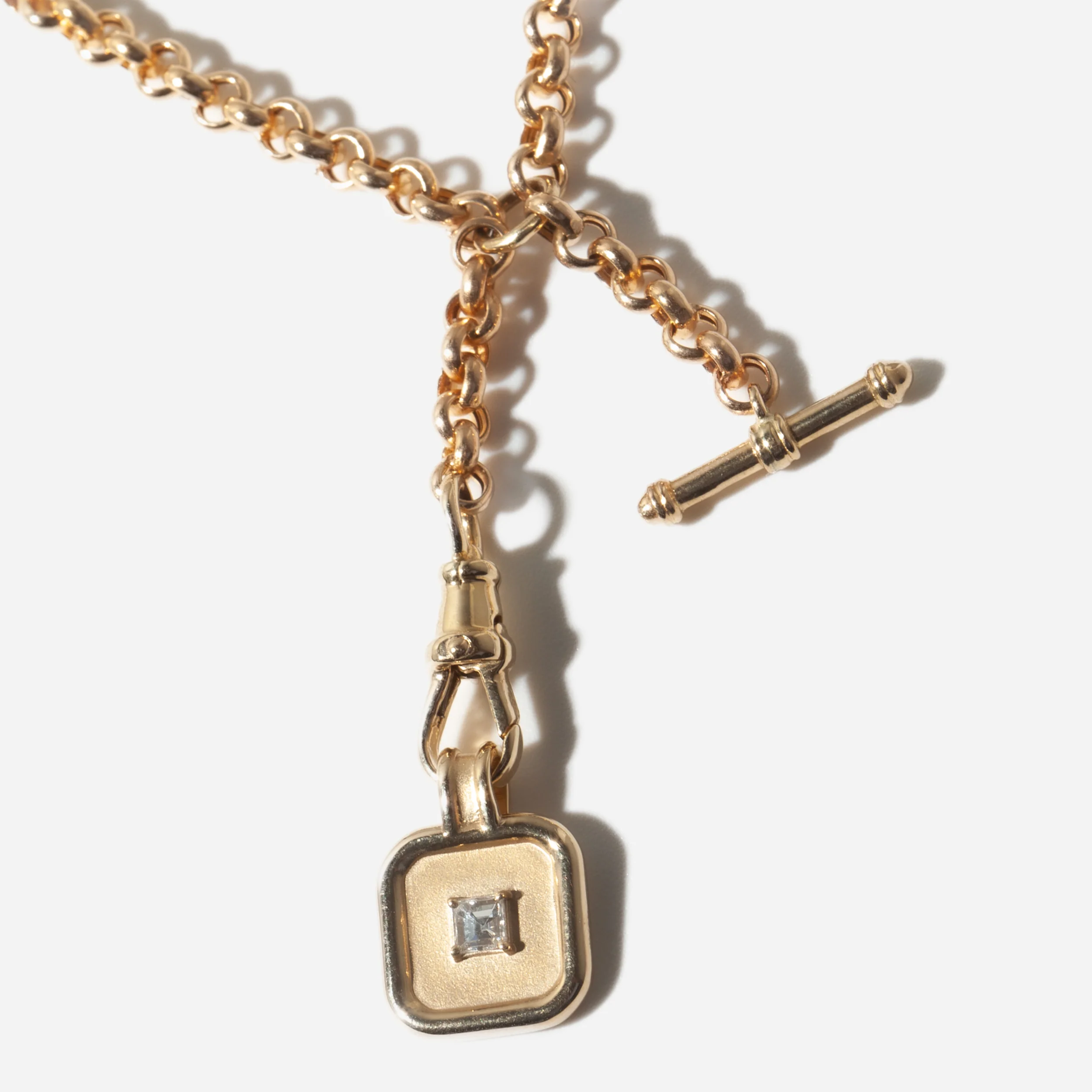 Albert Chain with Dog Clip Clasp - Image 5