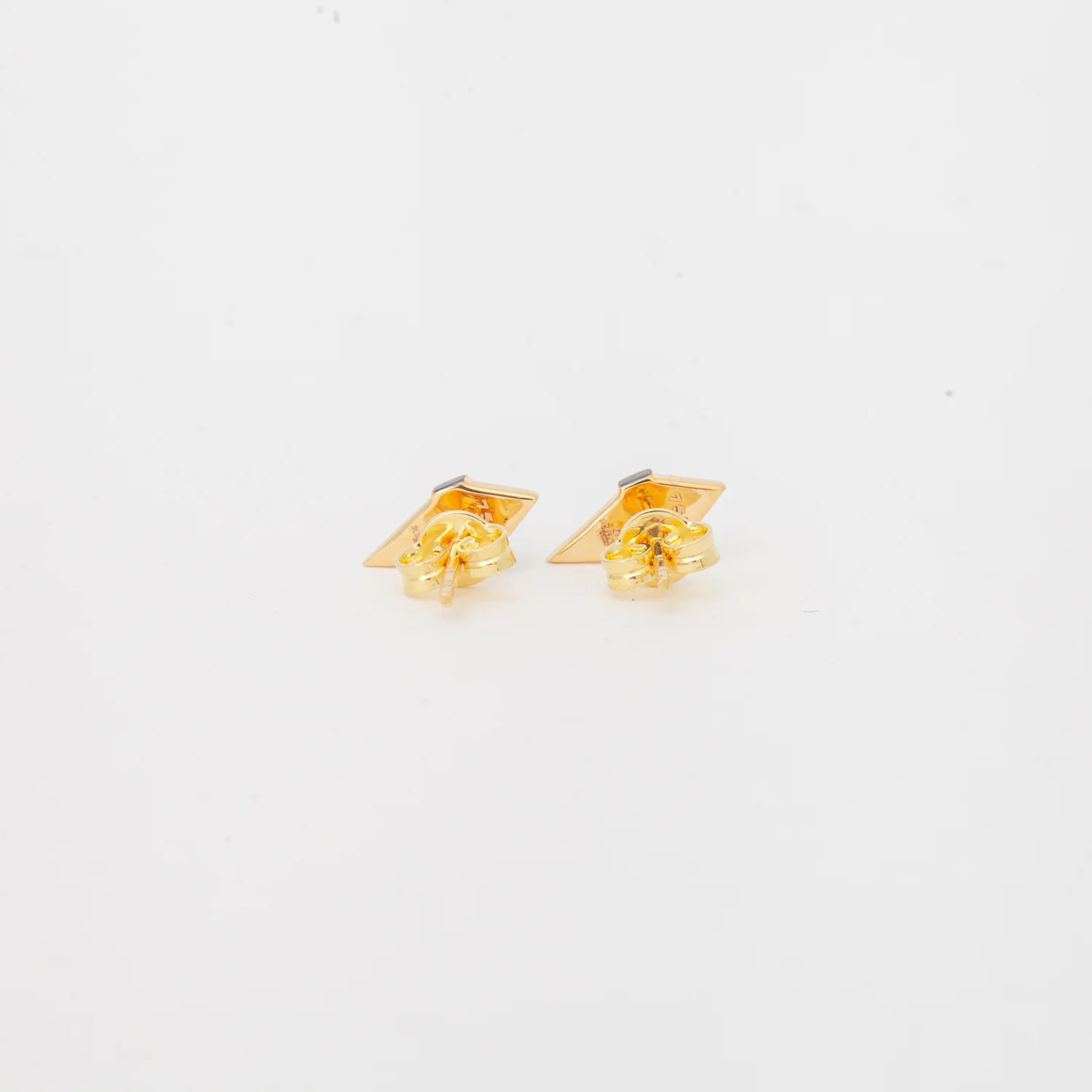 All Gold Pietra Studs - Image 4