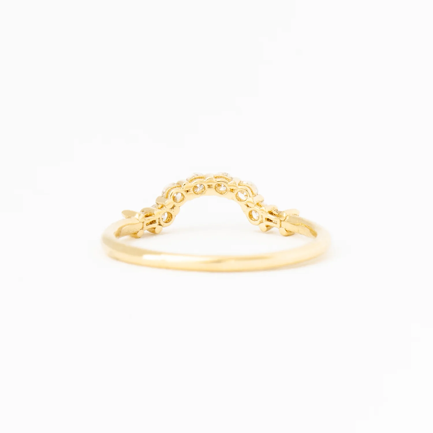 Baguette Diamond Arch Ring - Image 2