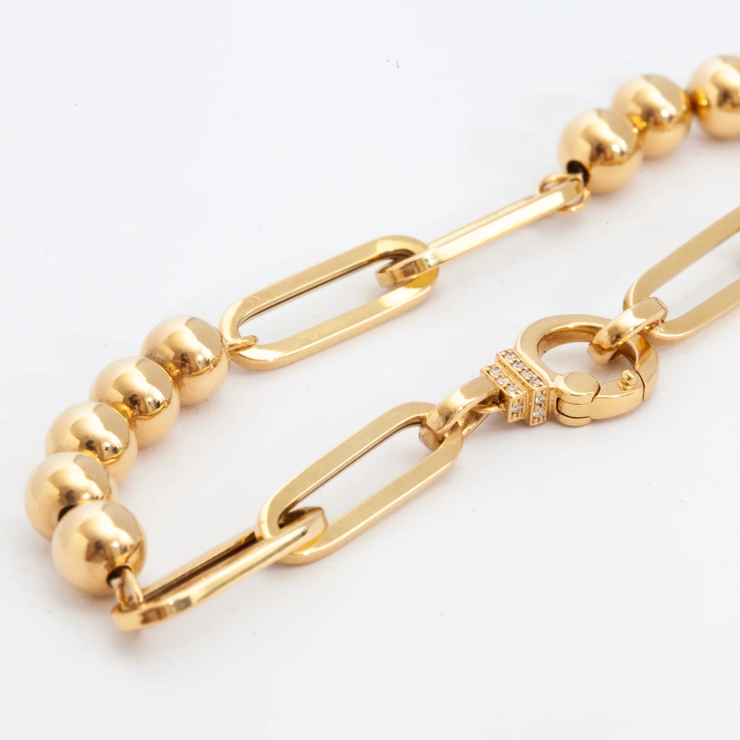 Beaded Paperclip Bracelet - Image 3