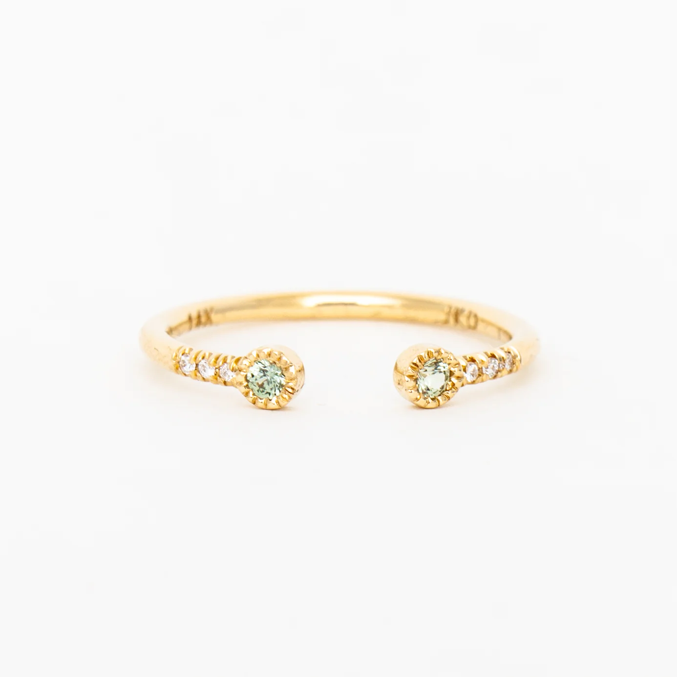 Bezel Equilibrium Cuff Ring - Image 9