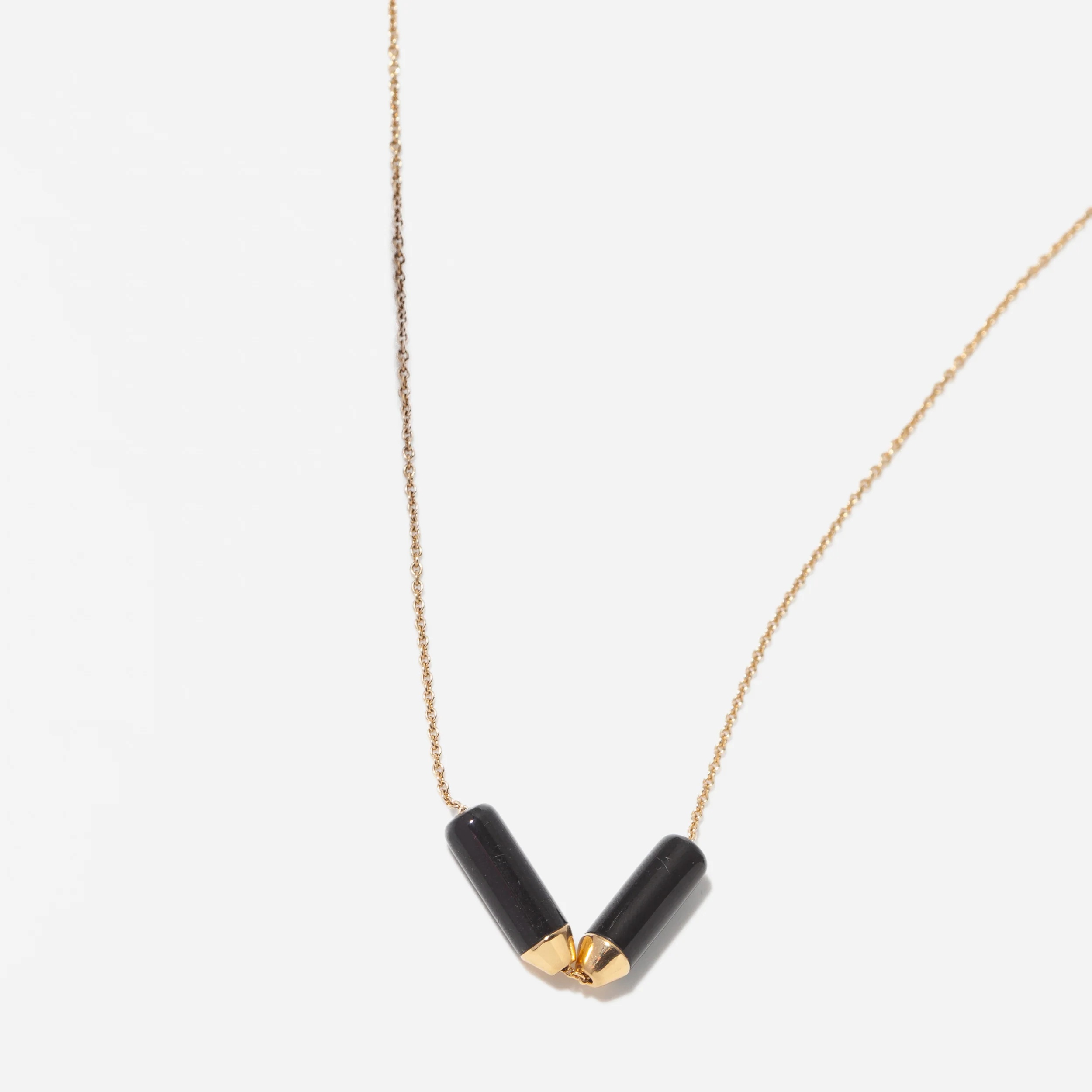 Black Jade Open Necklace
