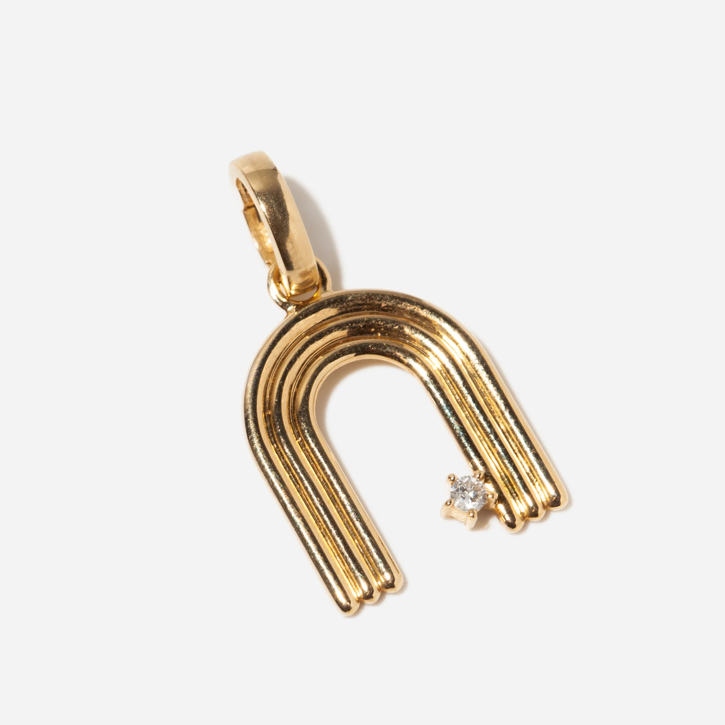 Groovy Diamond Initial Charm - Image 18