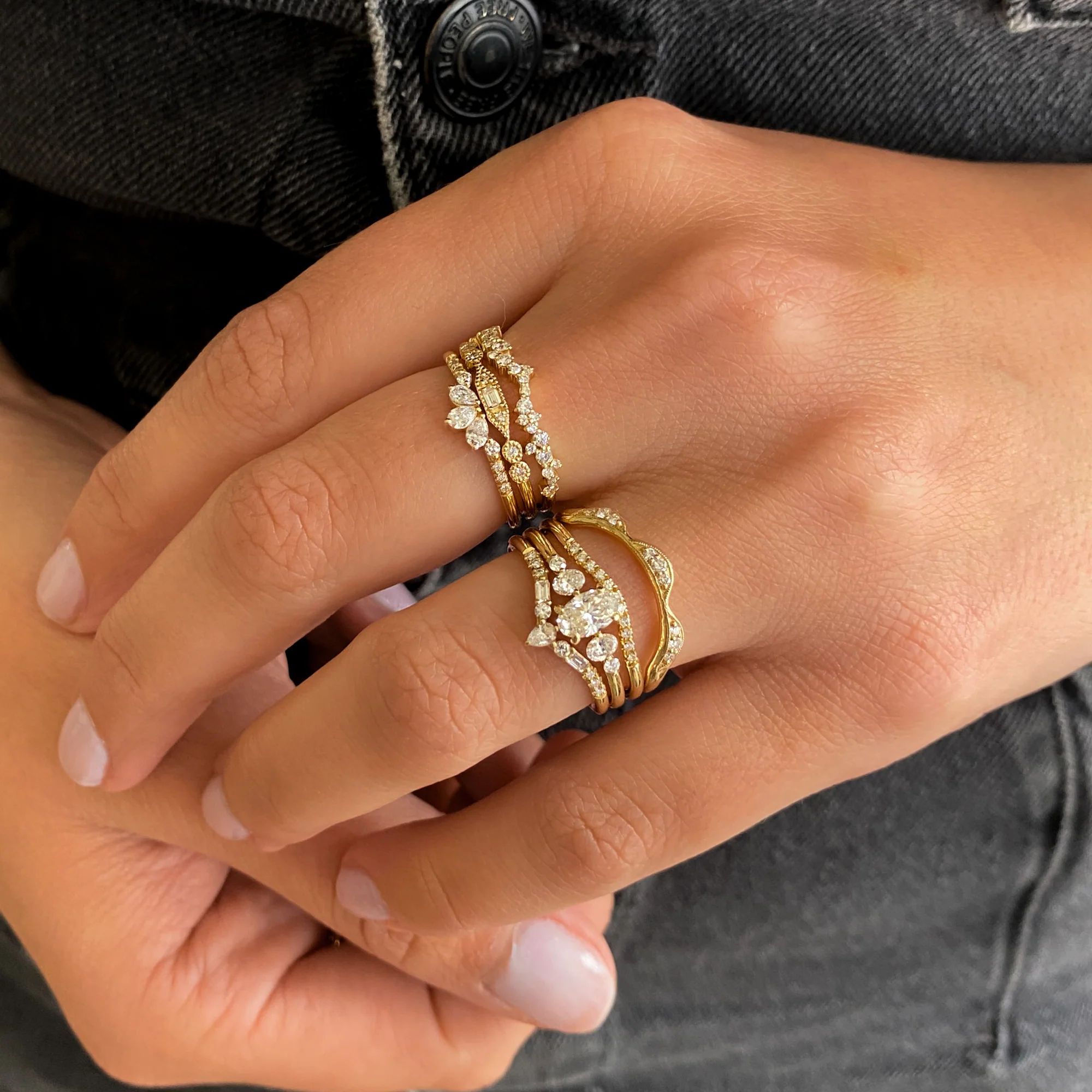 Diamond Crest Ring - Image 2