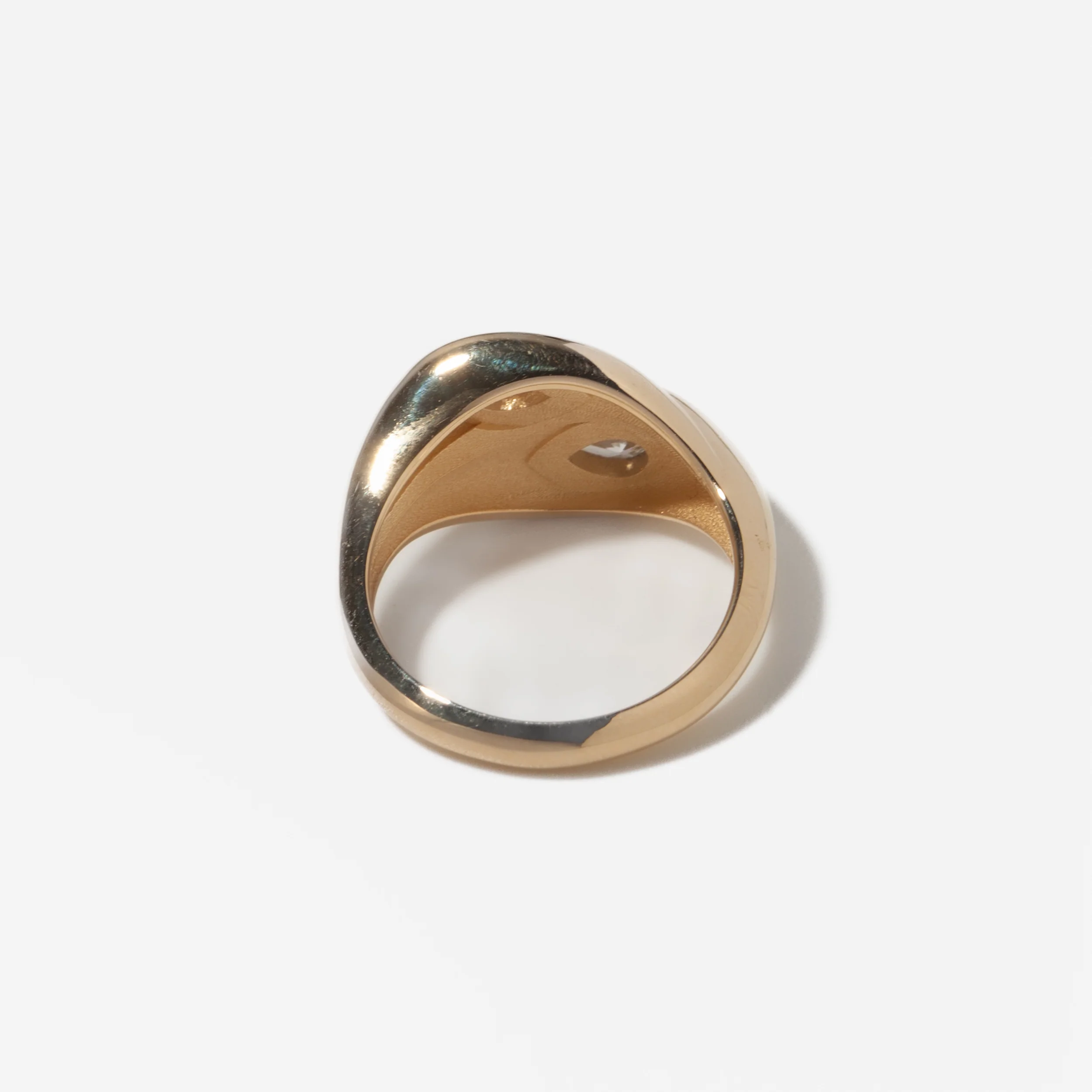 Diamond Toi Et Moi Pear Bubble Ring - Image 5