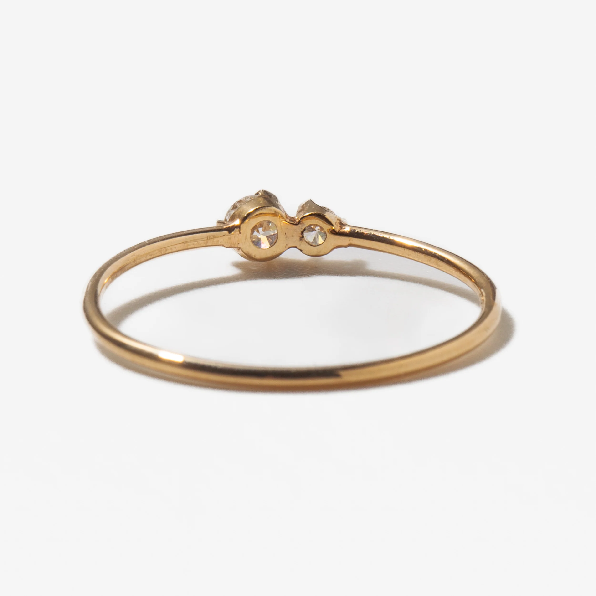 Double Prong Diamond Ring - Image 3