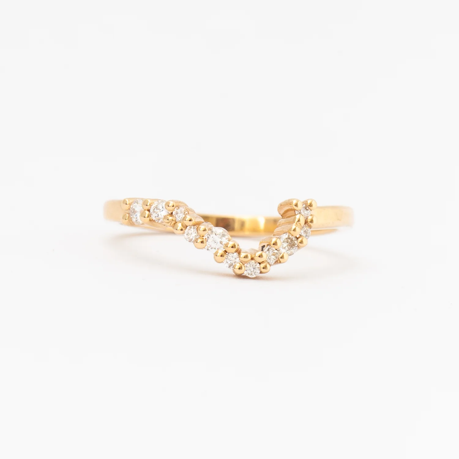 Exclusive Prism Diamond Cluster Band