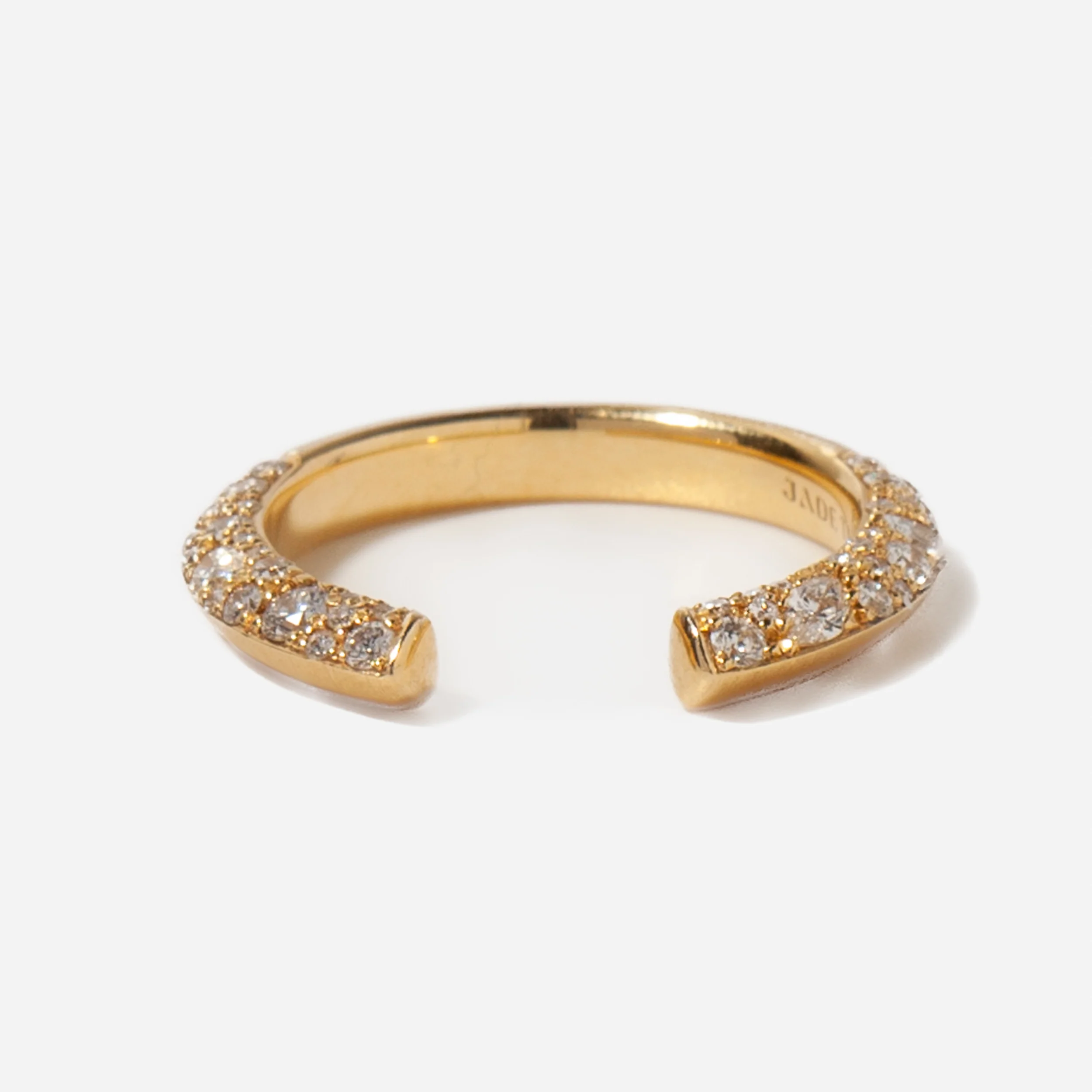 Frankie Half Diamond Open Band