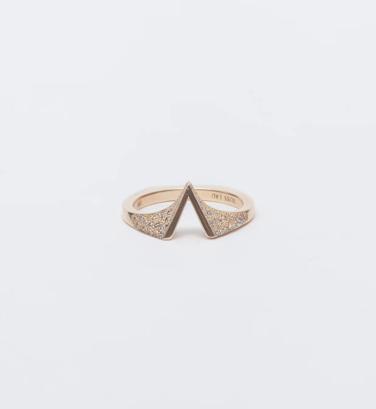 Full Pavé Spire Ring