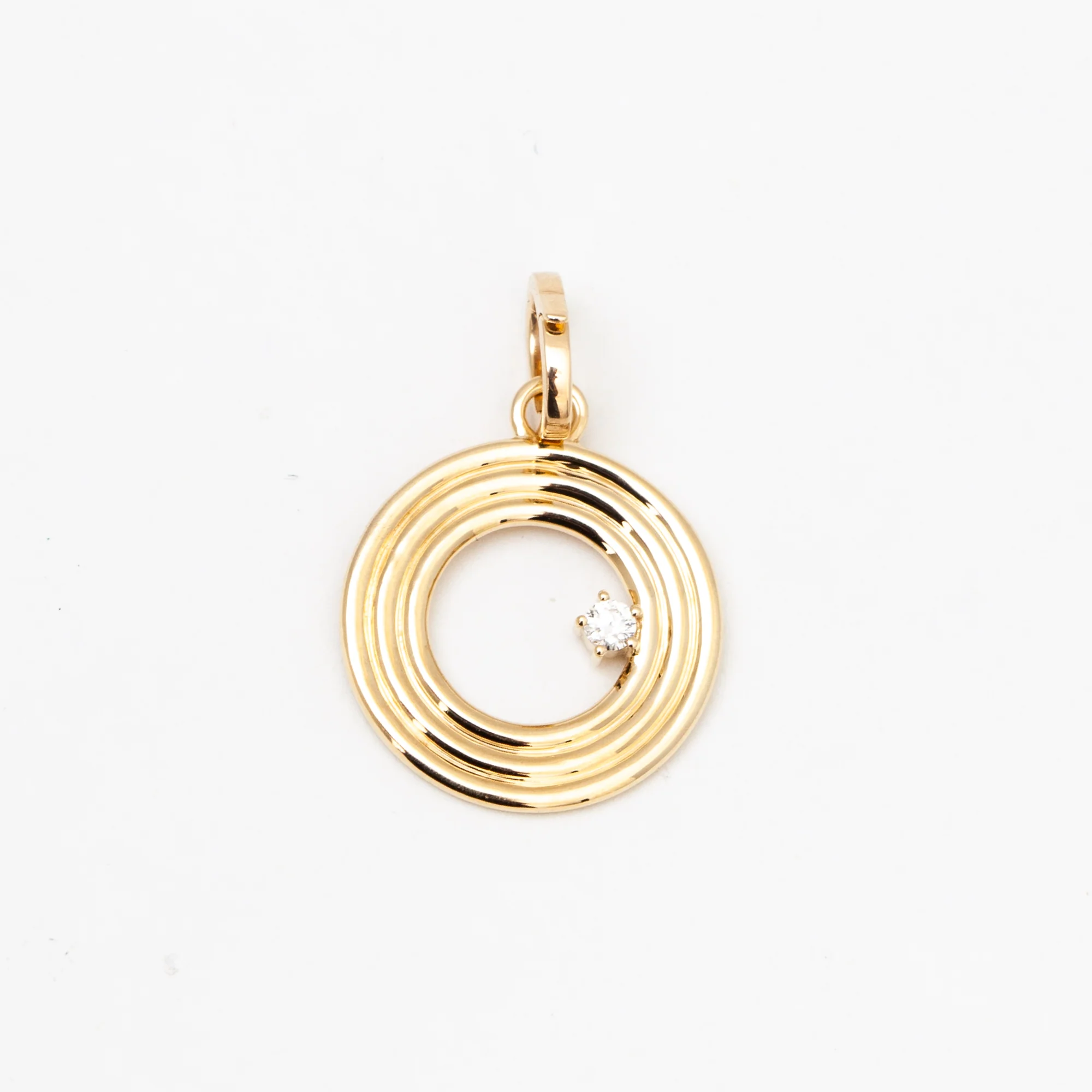 Groovy Diamond Initial Charm - Image 8