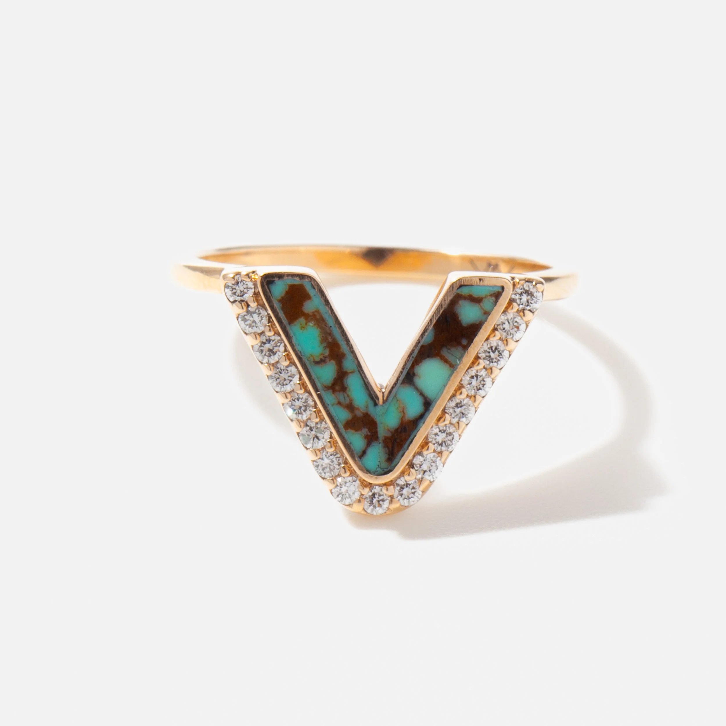 Halo Pavé Apex Ring Crown