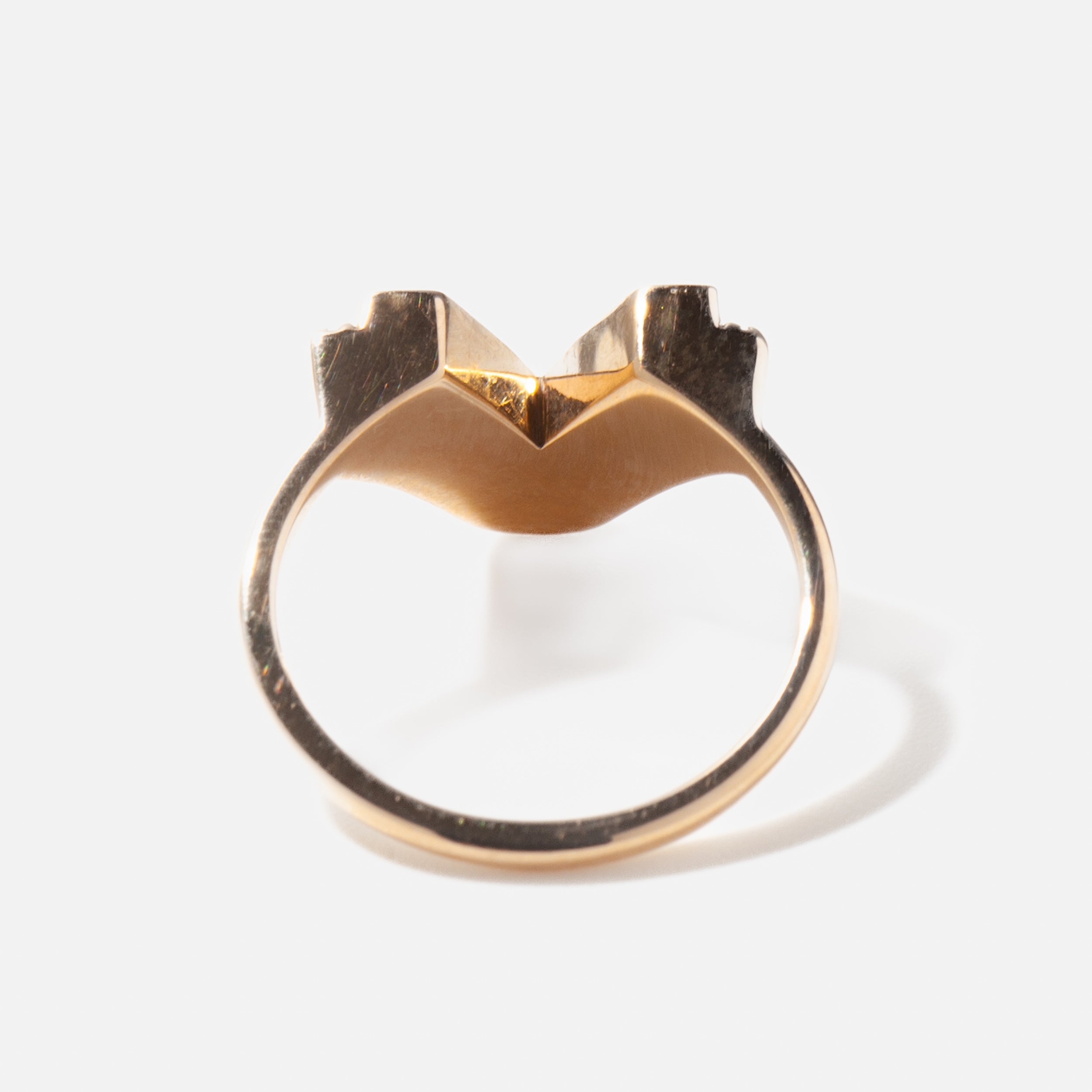 Halo Pavé Apex Ring Crown - Image 4