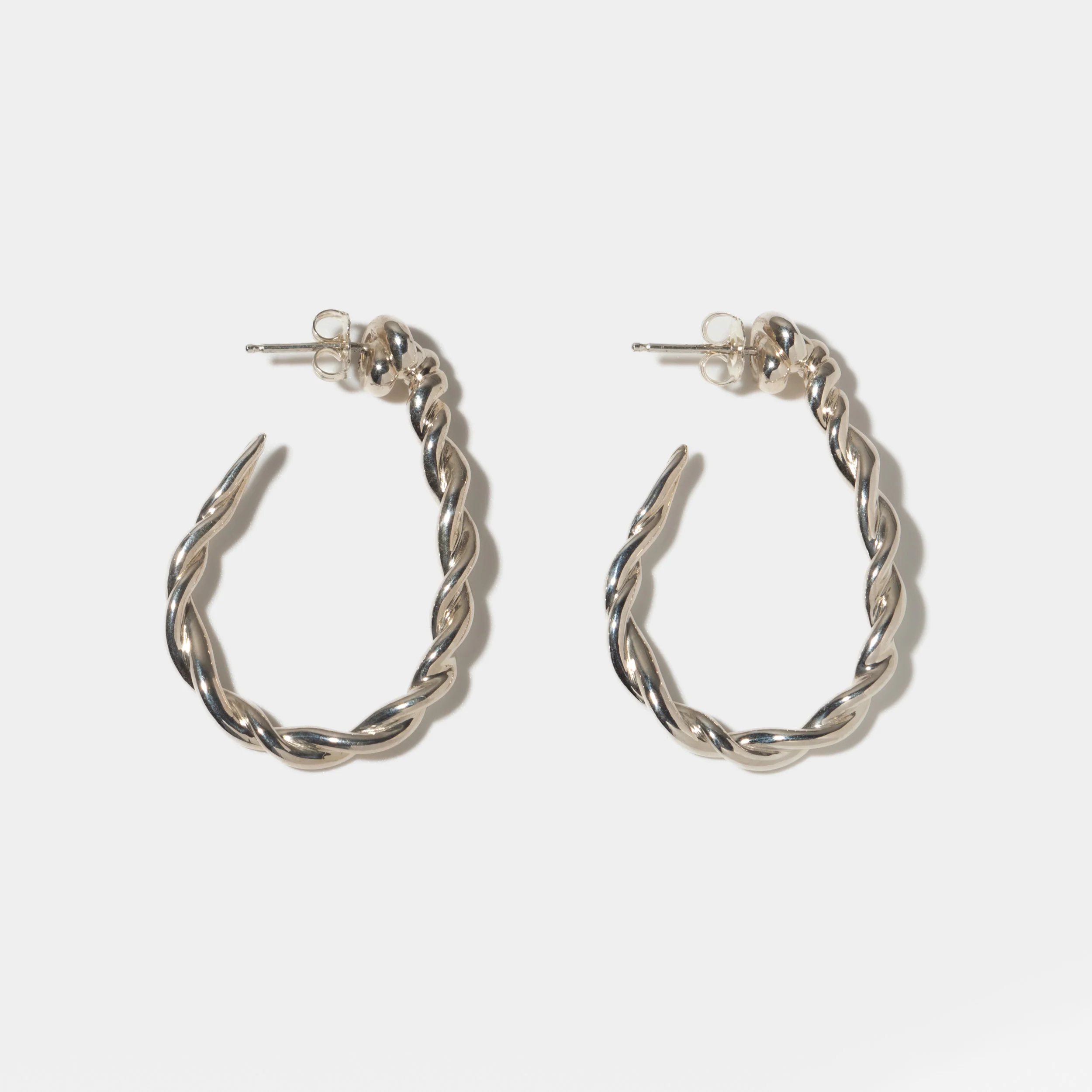 Landform Hoop Earrings
