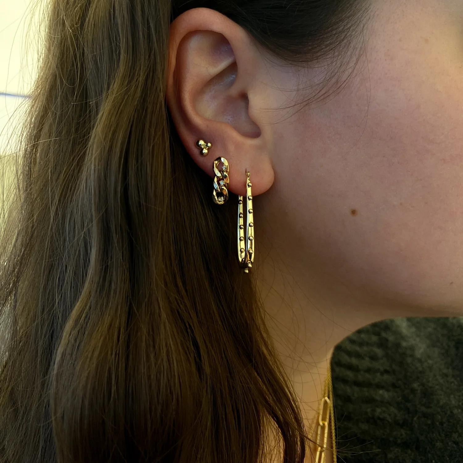 Large Kumi Earrings - Image 2
