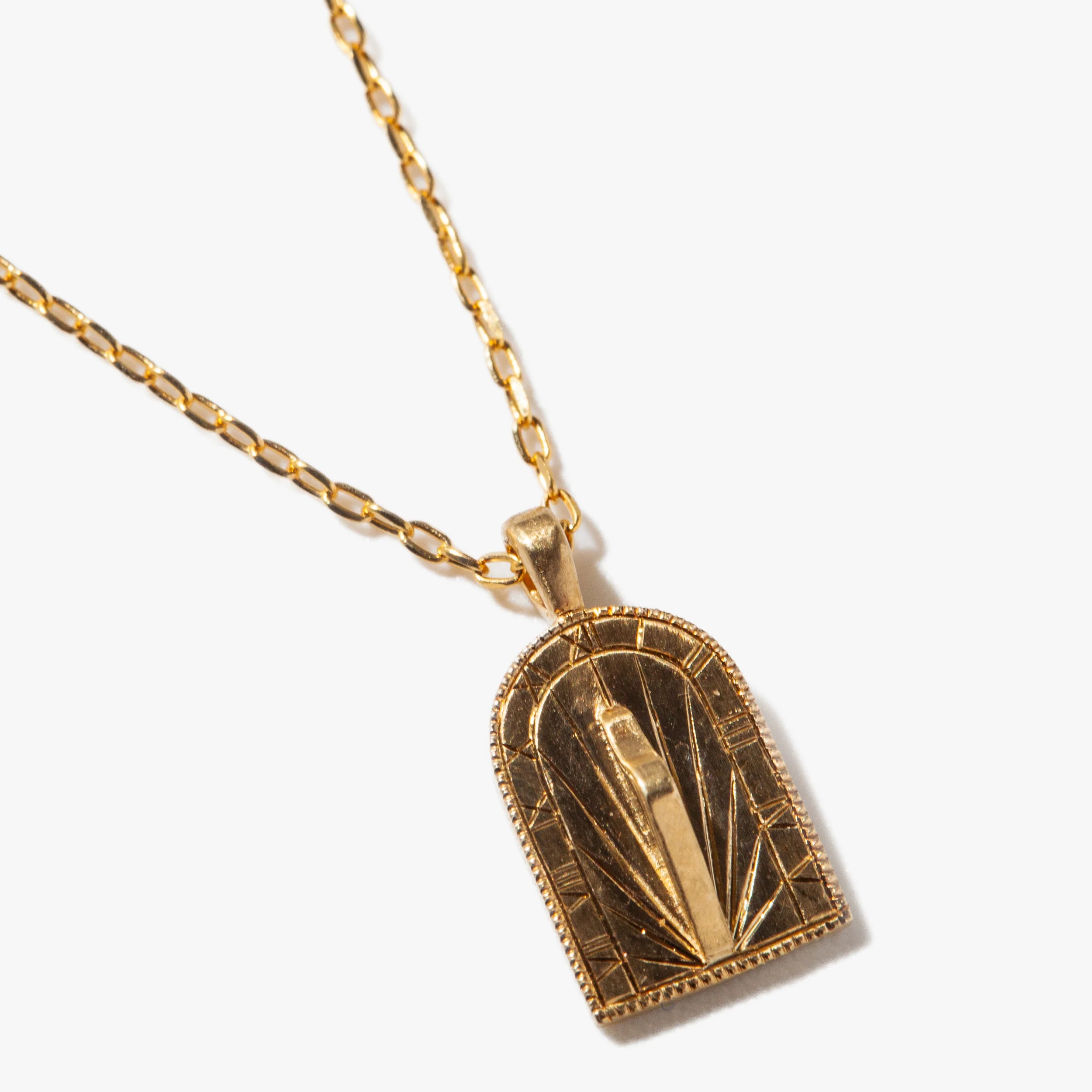 Mini Arch Sundial Pendant