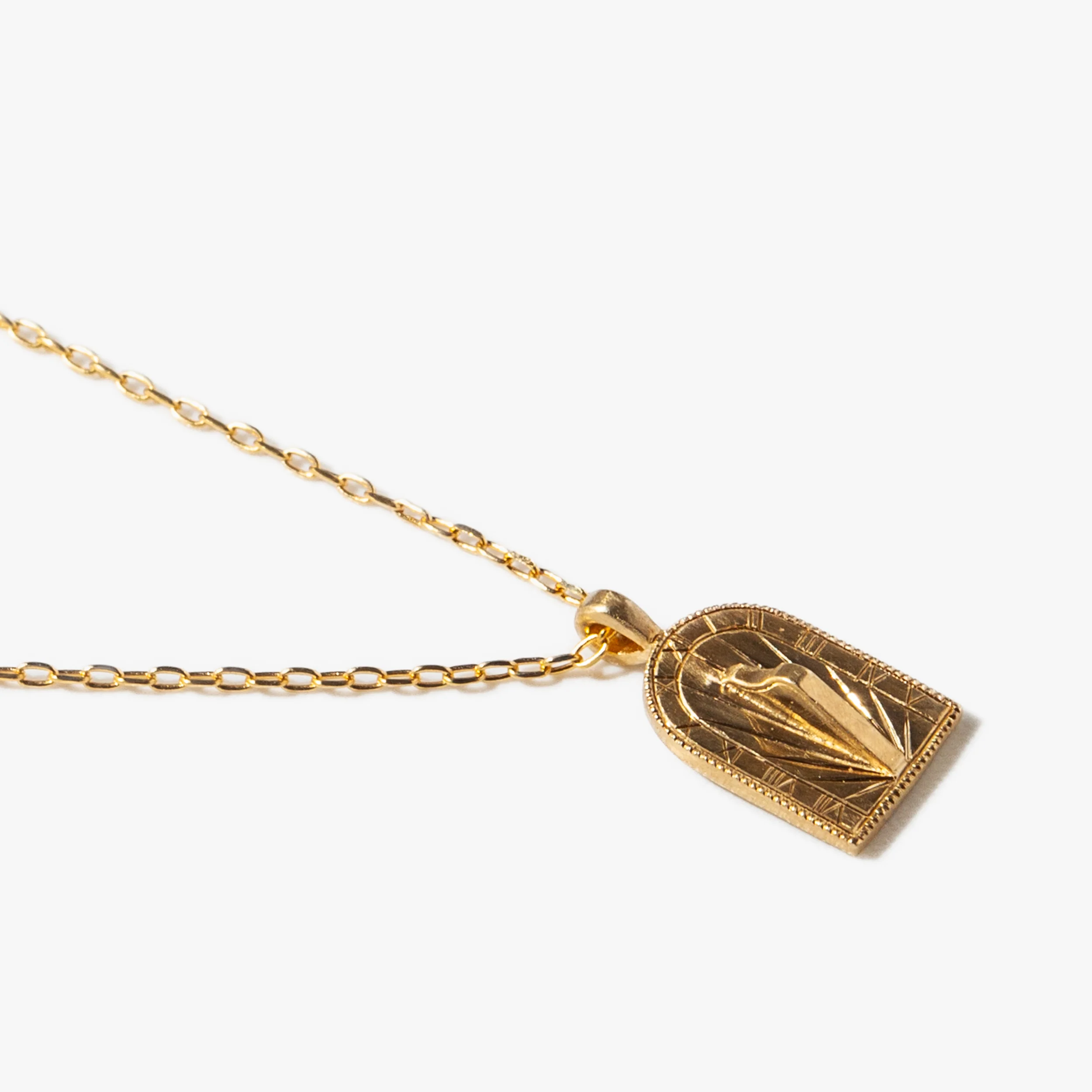 Mini Arch Sundial Pendant - Image 4
