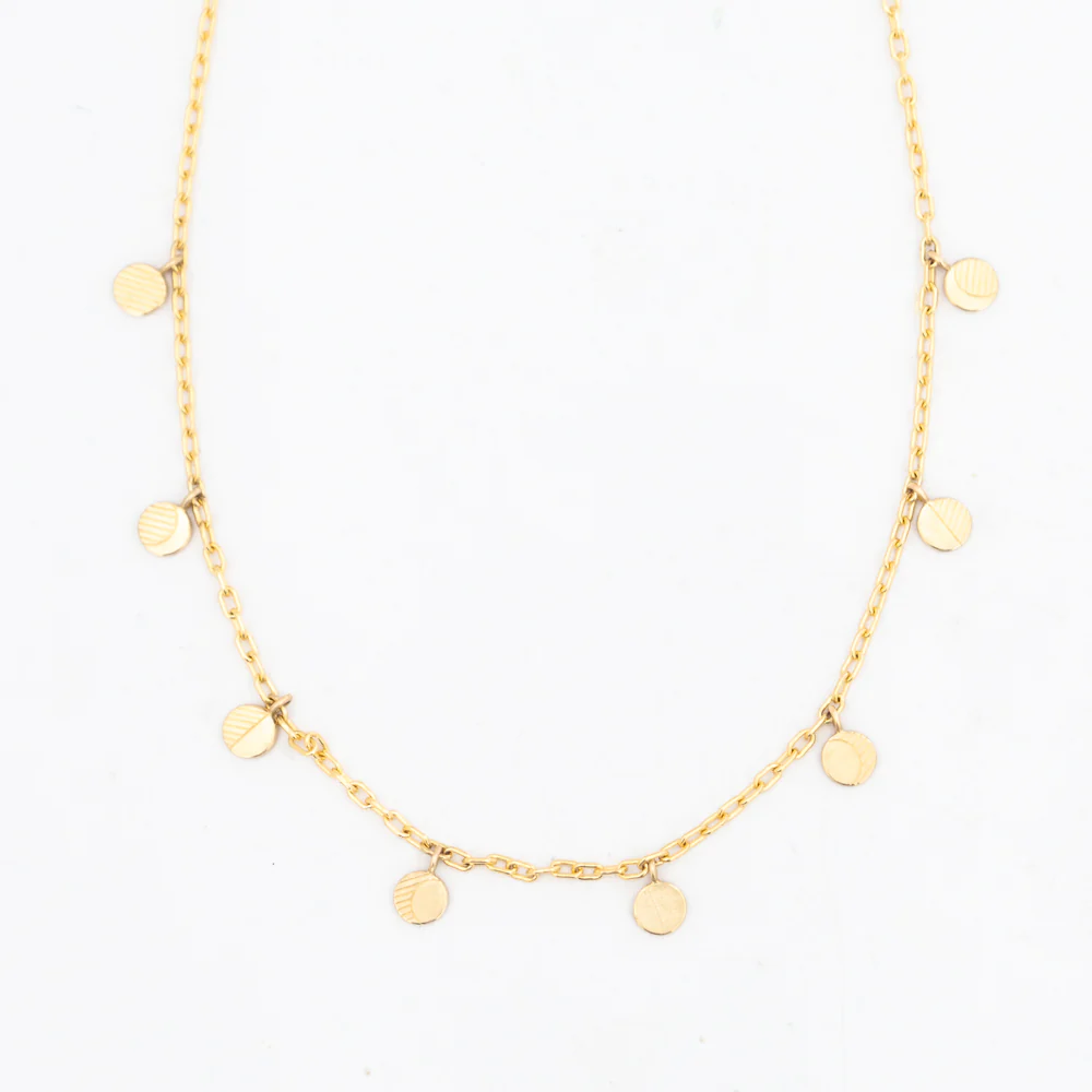 Moonphase Diamond Necklace - Image 3