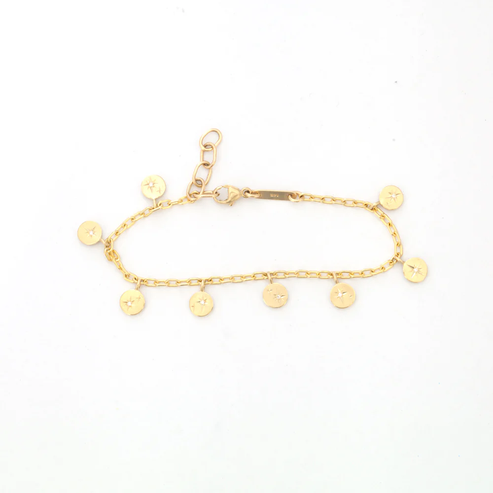 Moonphase Multi Diamond Bracelet