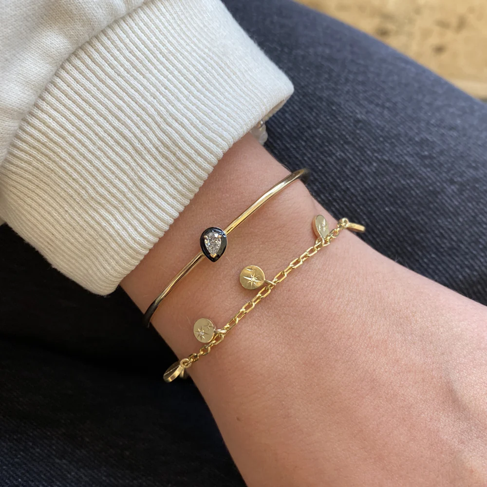 Moonphase Multi Diamond Bracelet - Image 2