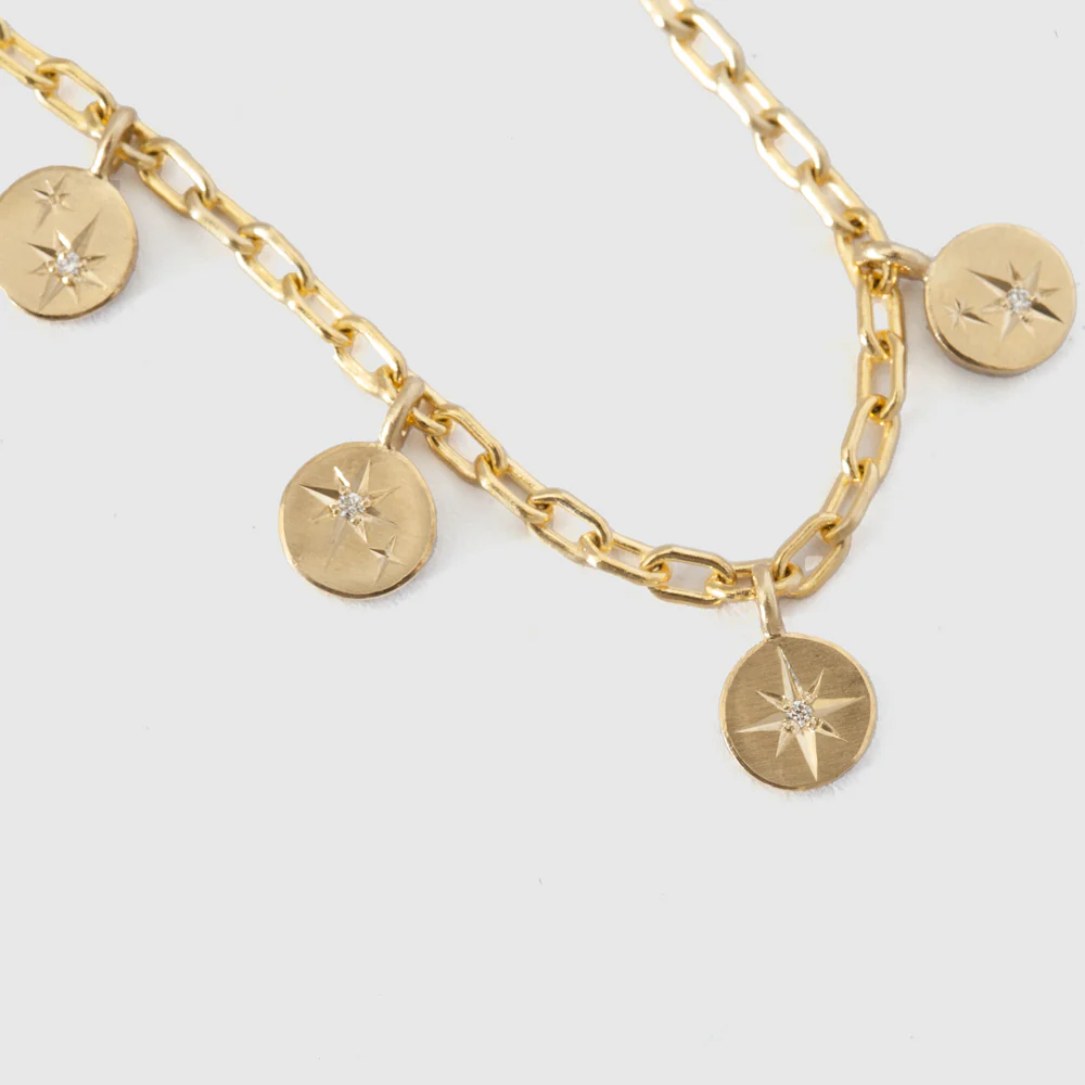 Moonphase Multi Diamond Bracelet - Image 4