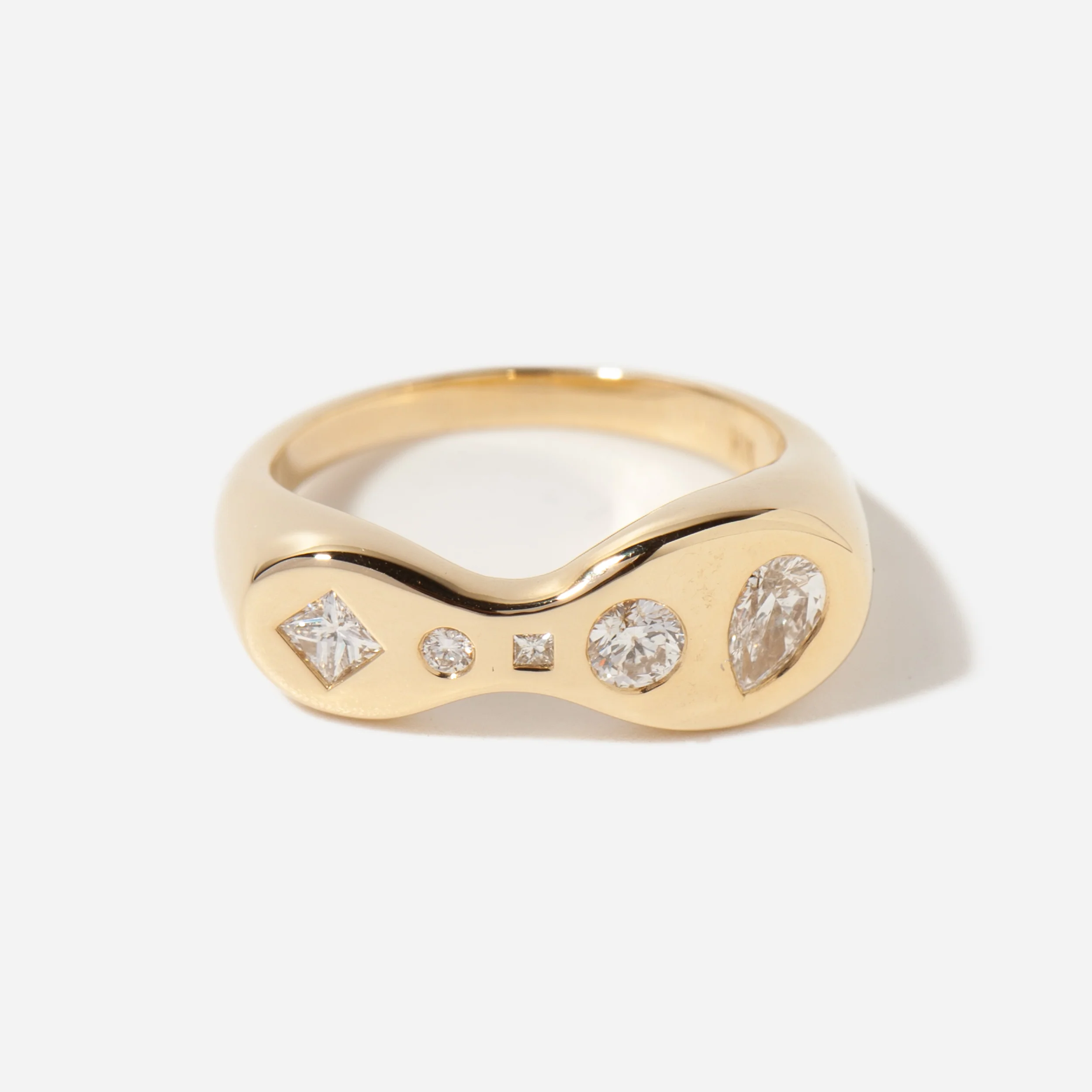 Mosaic Figure Ring - Image 3