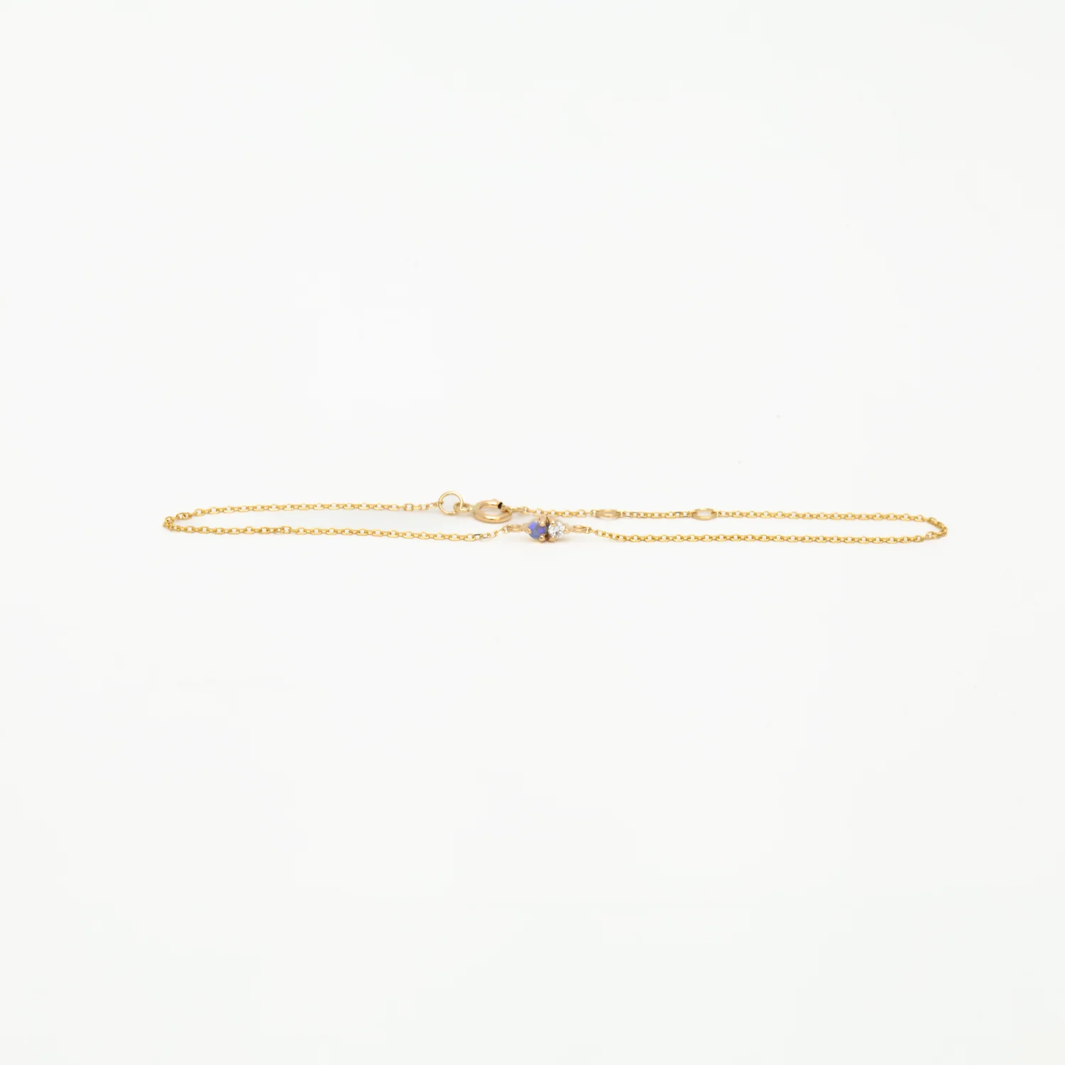 Opal & Diamond Two-Step Bracelet