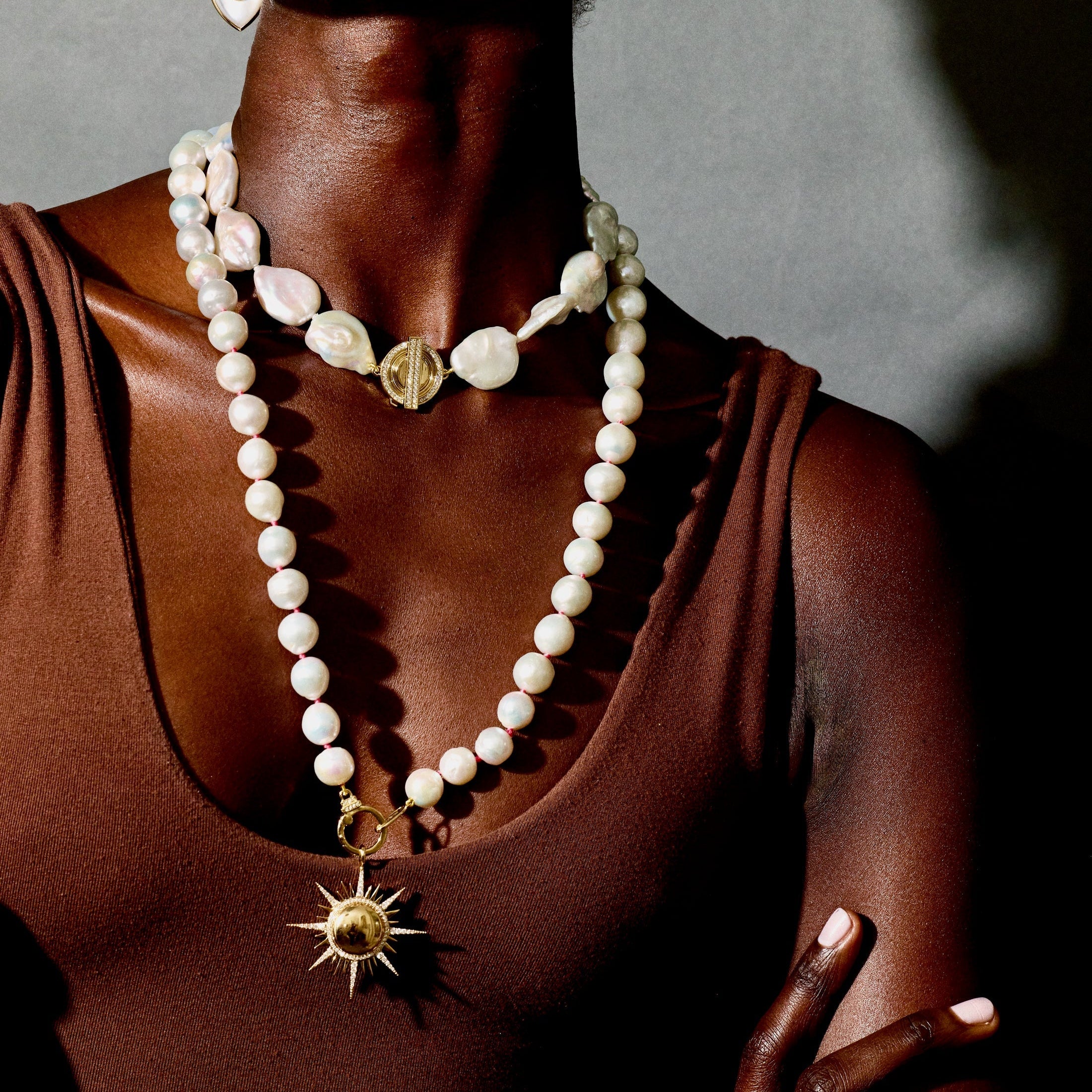 Pearl Beaded Necklace - Image 2