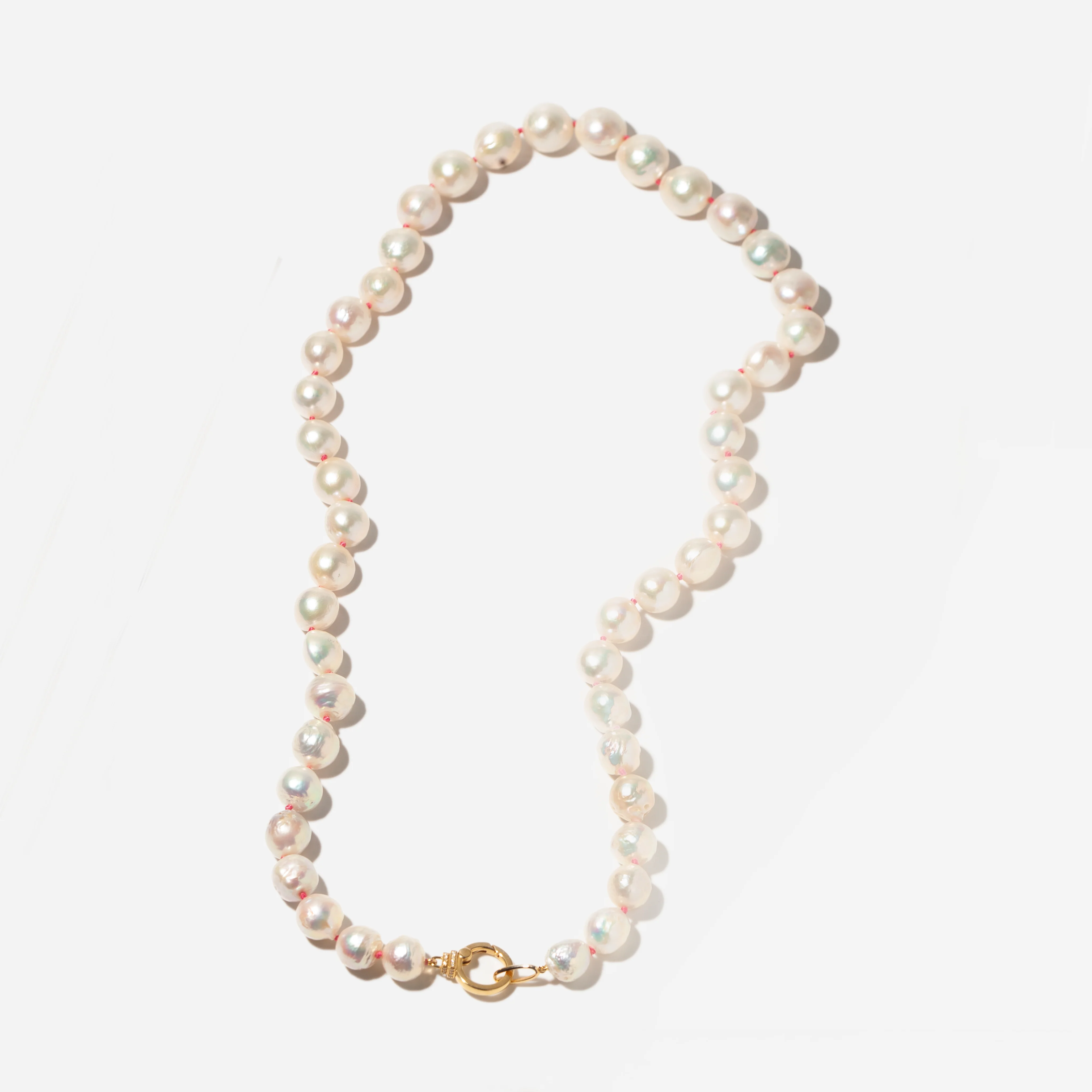 Pearl Beaded Necklace - Image 3