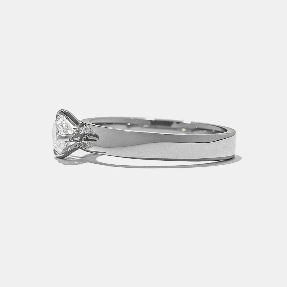 Presidio Marquise Solitaire in Platinum - Image 4