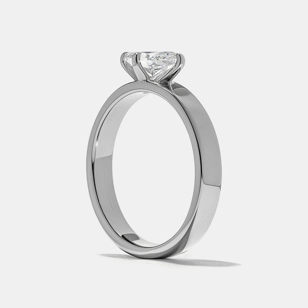 Presidio Marquise Solitaire in Platinum - Image 6