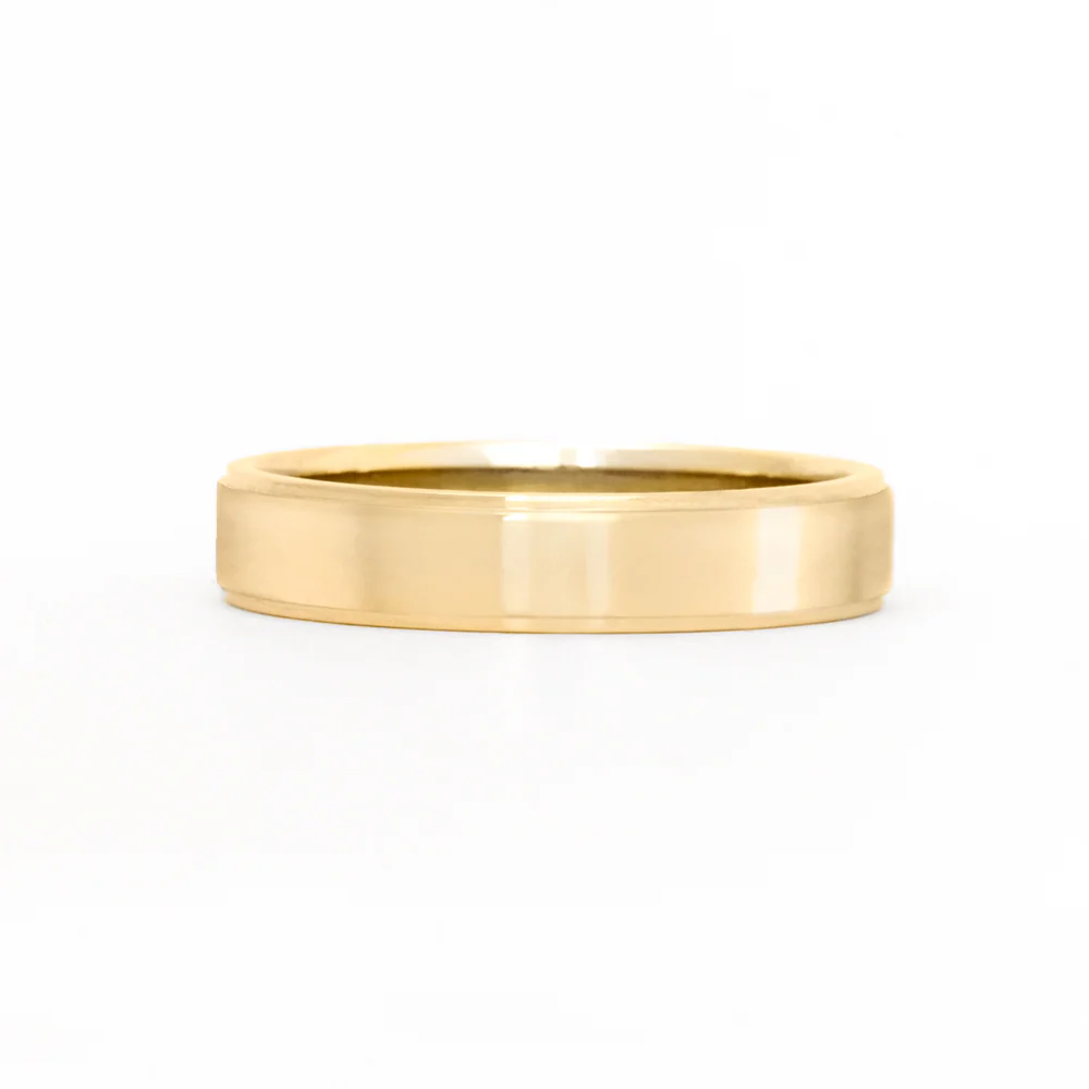 Ridge 4mm Polished Band