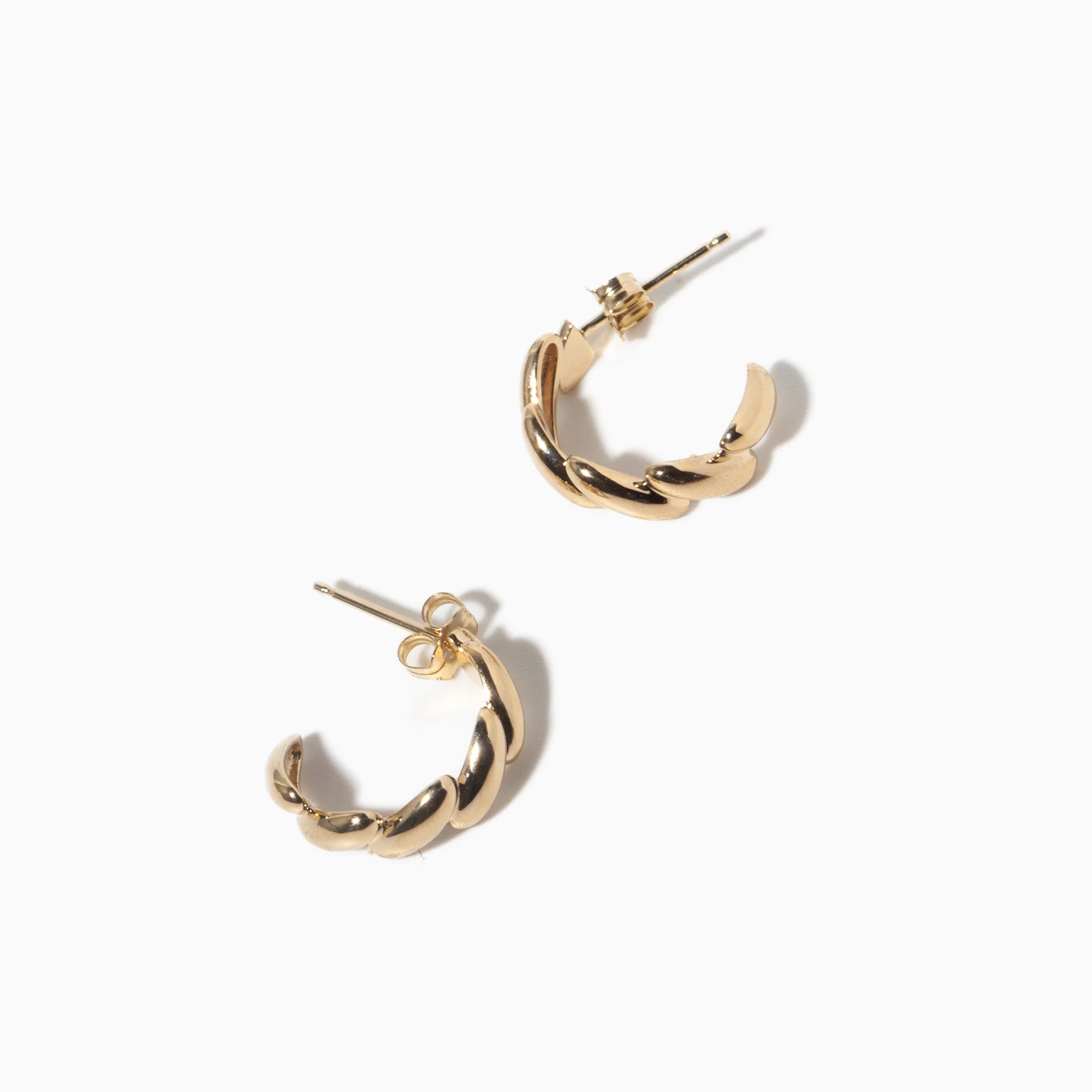 San Marco Huggie Hoops - Image 3