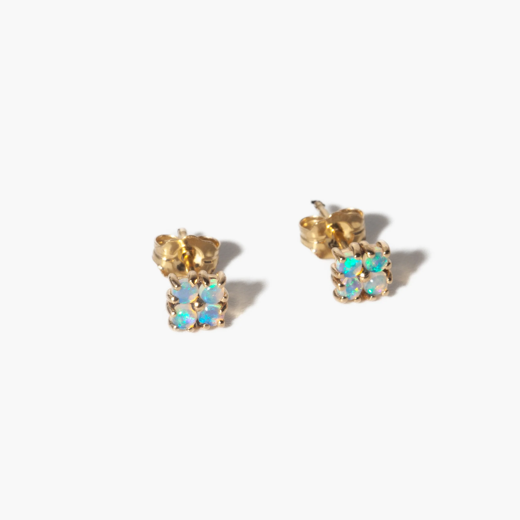 Small Opal Lattice Studs - Image 3