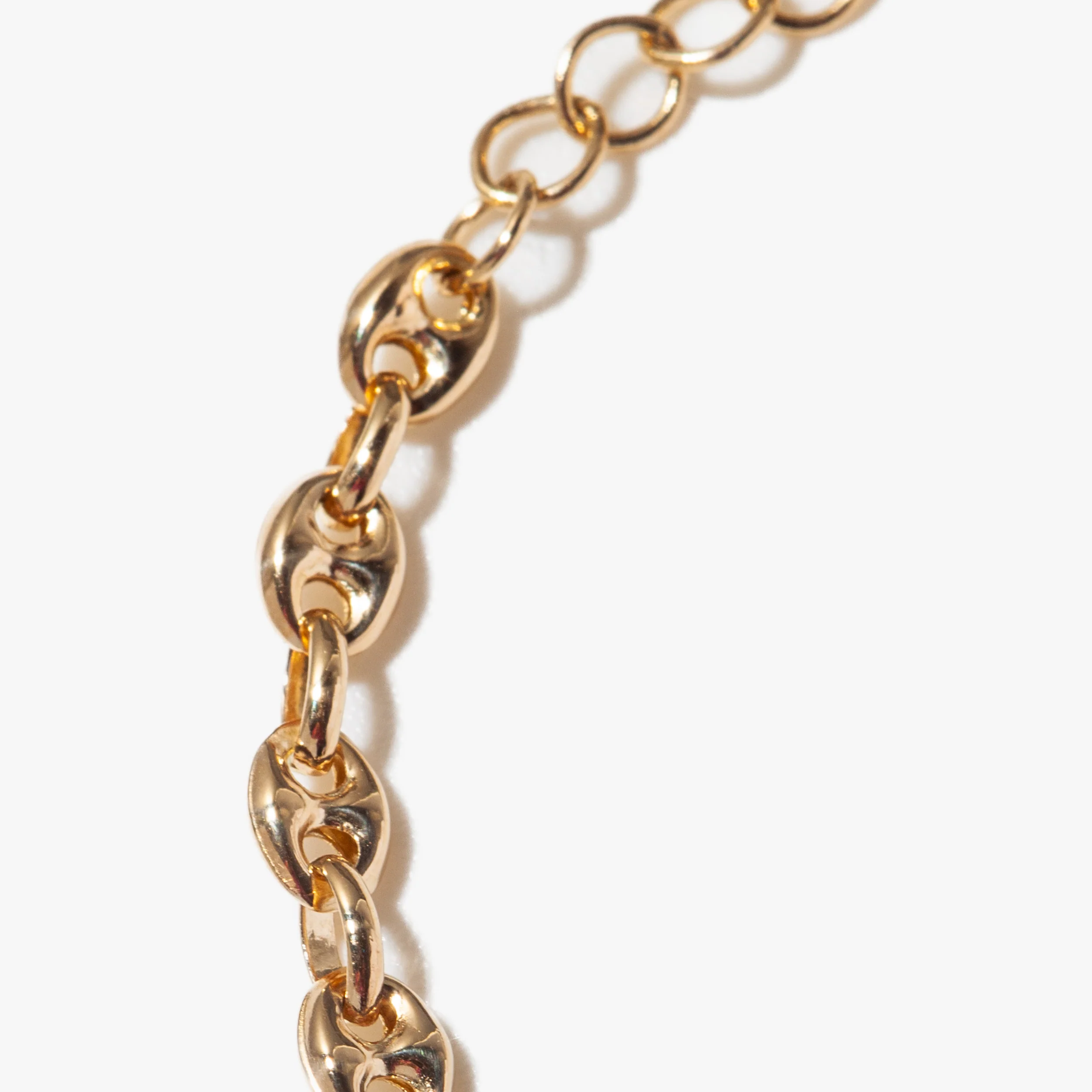 Small Puffed Mariner Chain Bracelet - Image 3