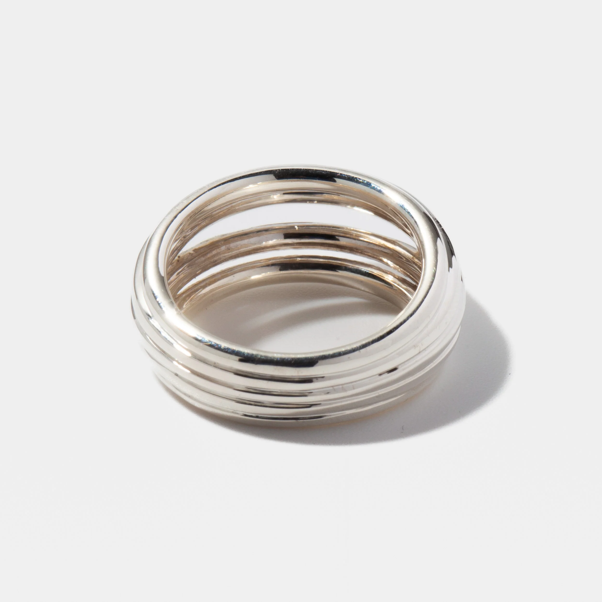 Stacked Form Ring - Image 4