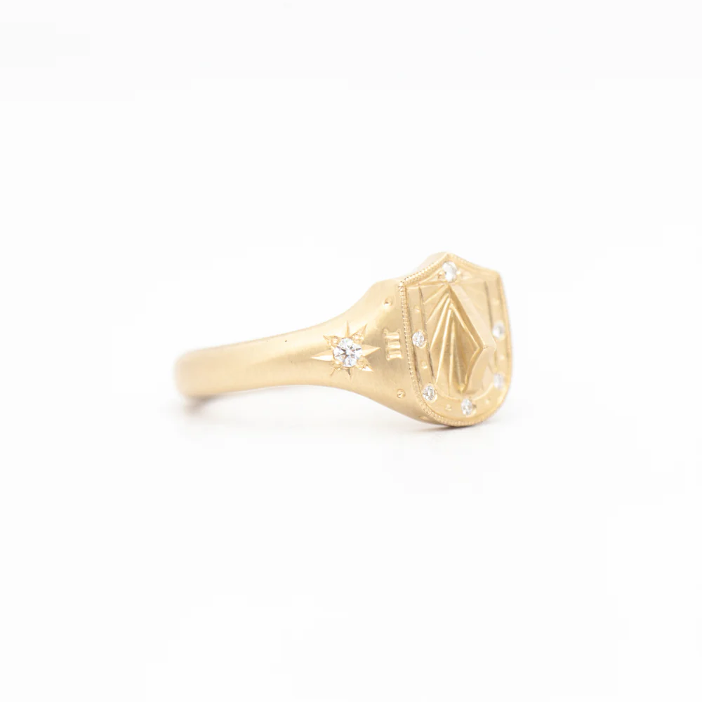 Sundial Signet Ring - Image 3