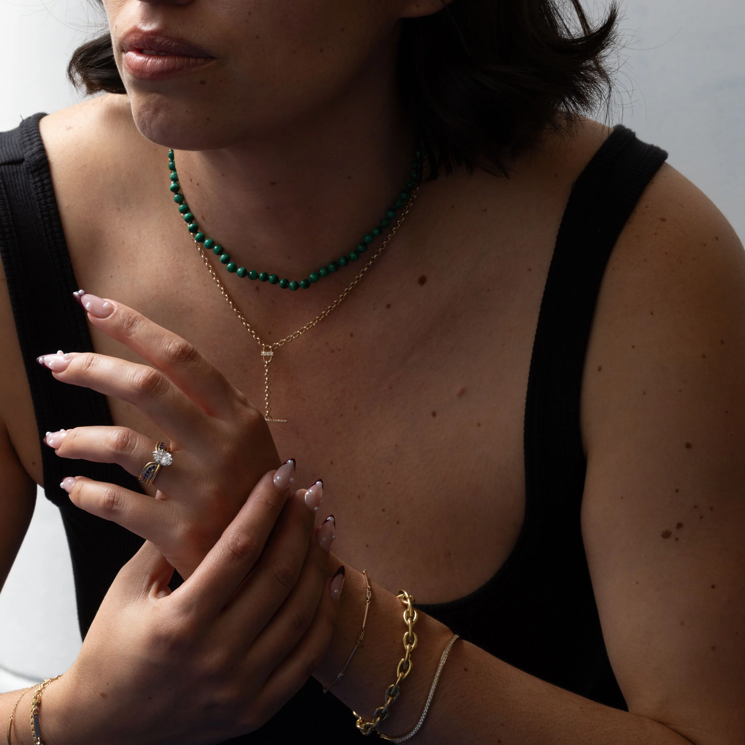 Teardrop Chain Bracelet - Image 2