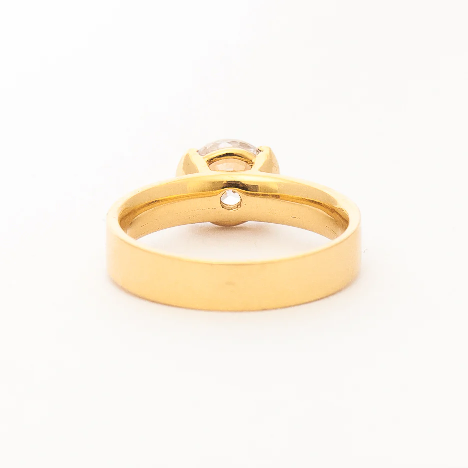 Temple Half-Bezel Solitaire - Image 4