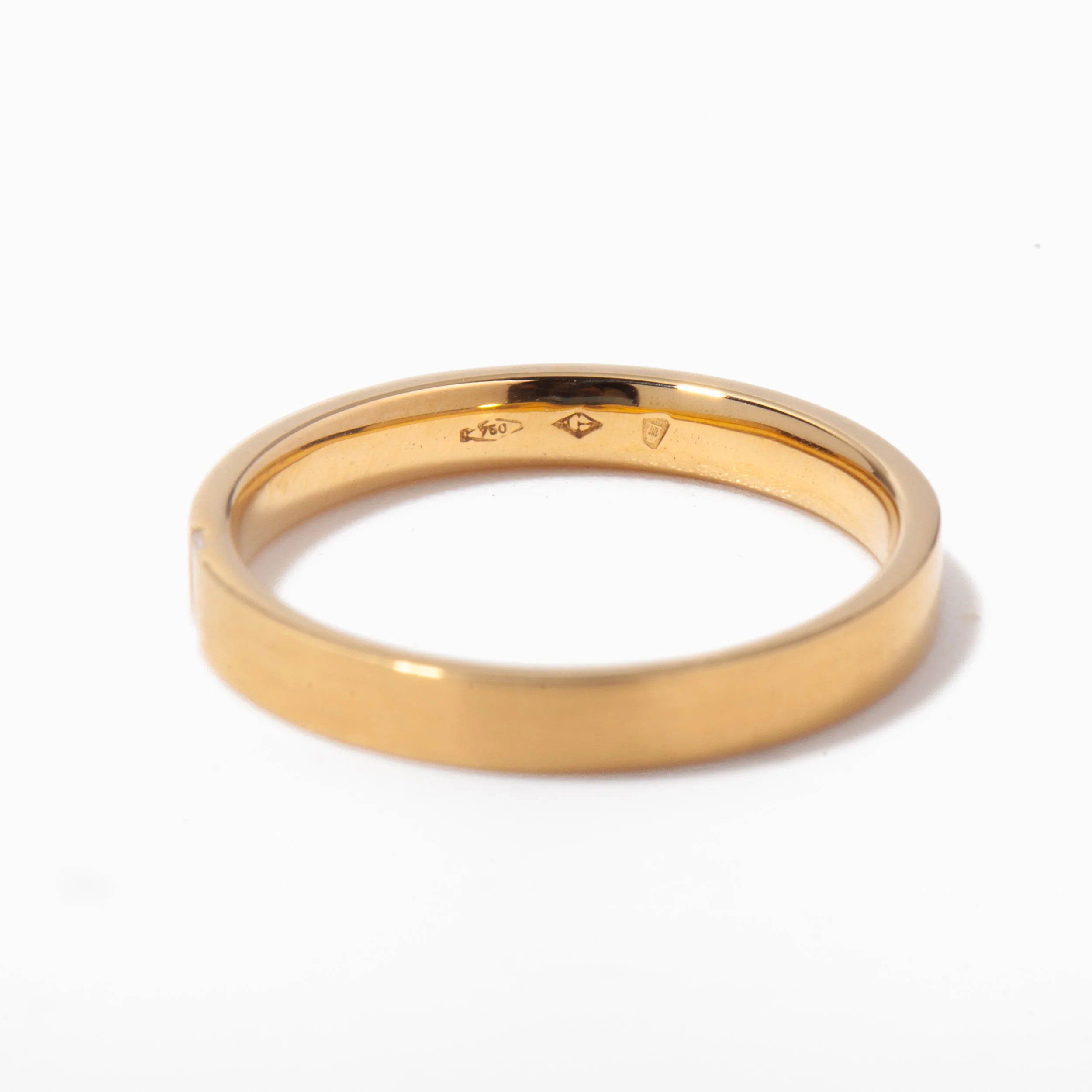 Thin Baguette Wedding Band - Image 3
