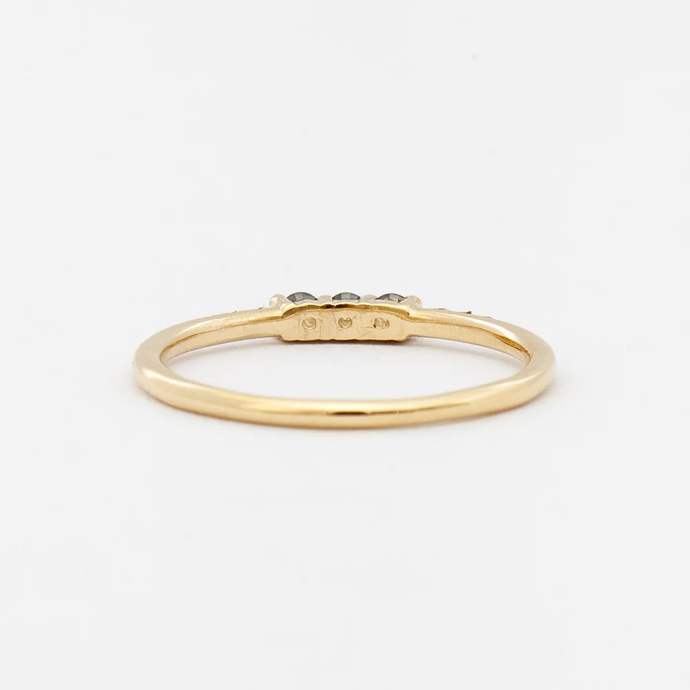 Three Black Diamond Equilibrium Ring - Image 4