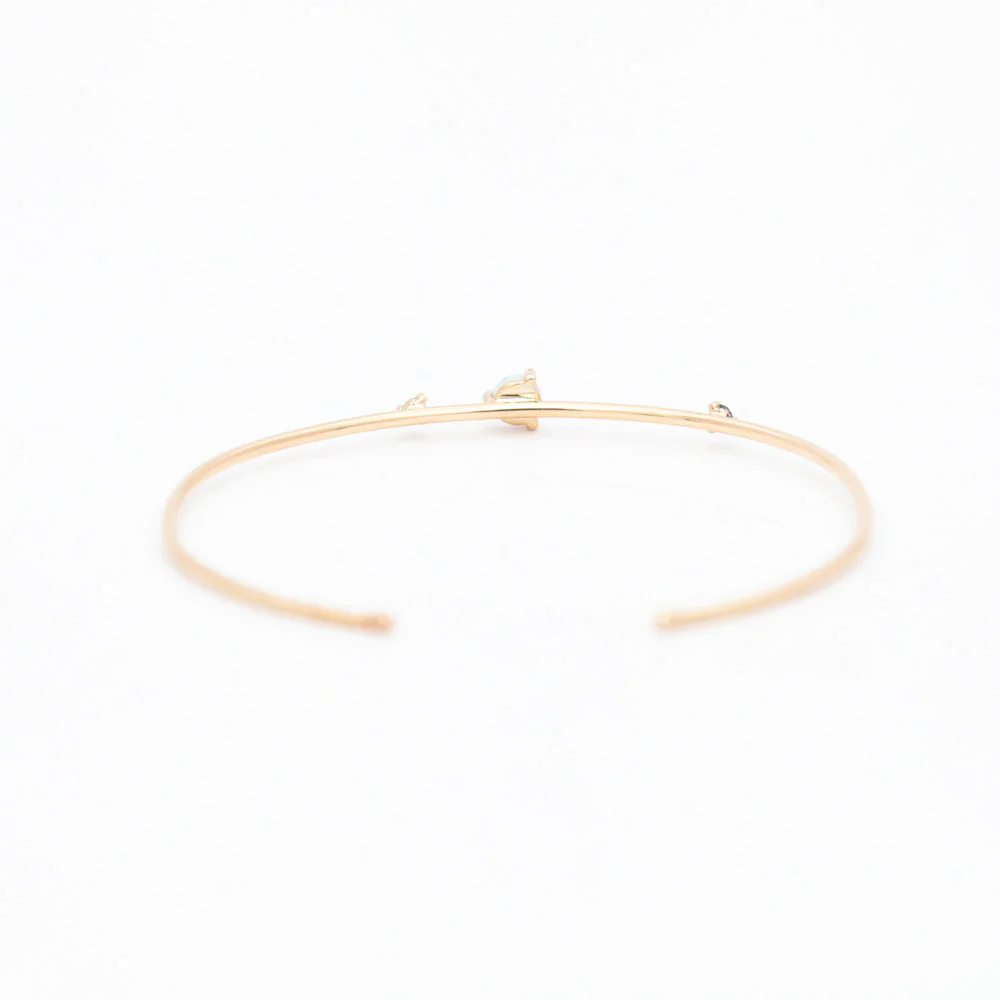 Three Stone Opal Cuff - Image 4