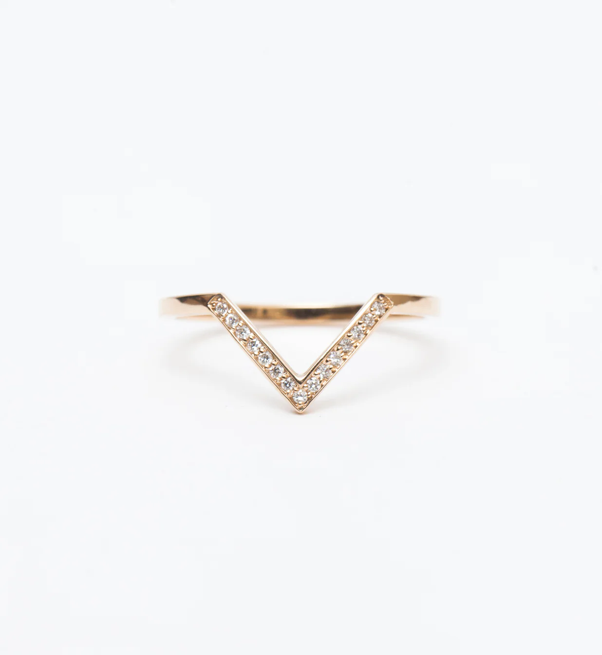 White Diamond Chevron Bea Band